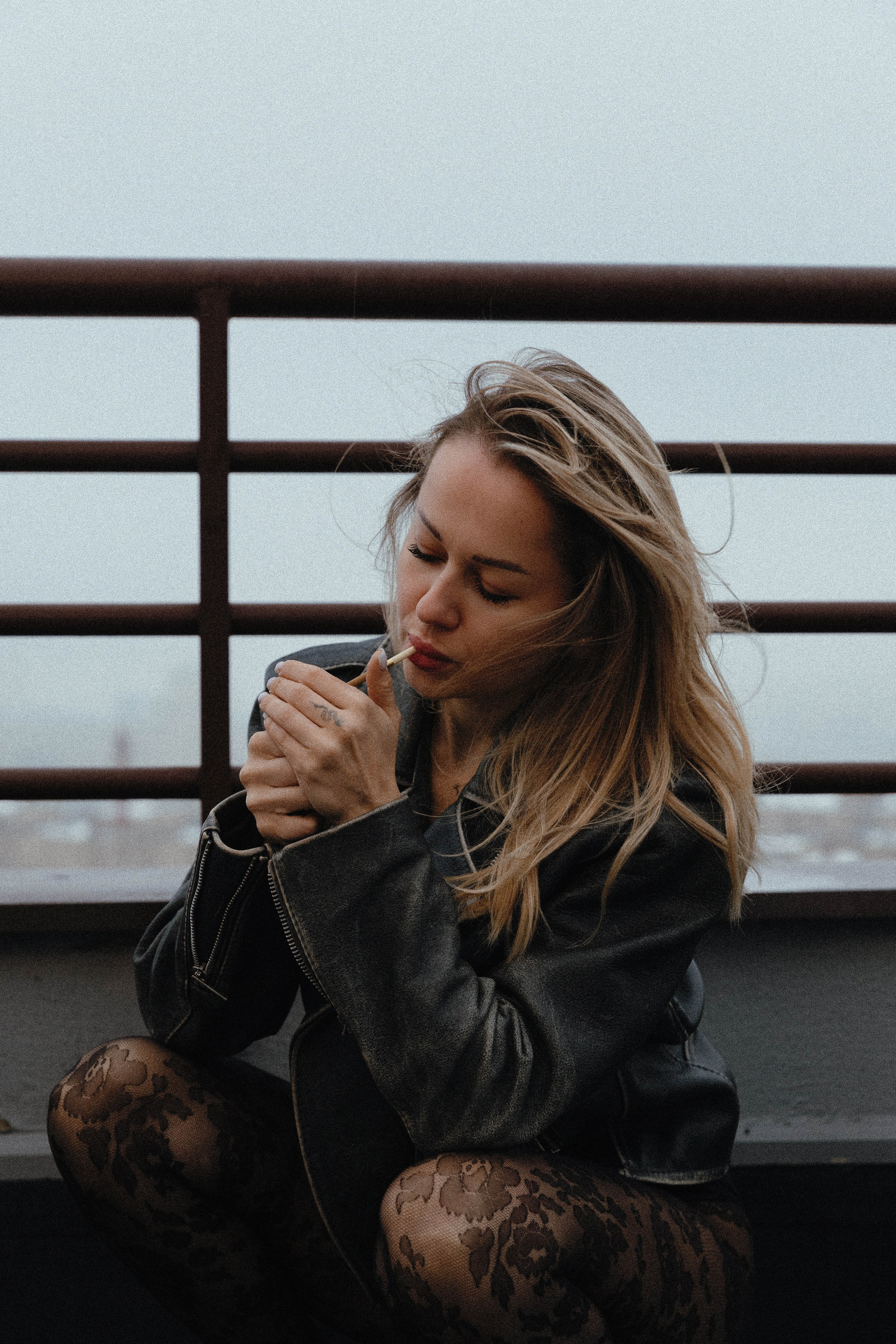 Фотосессия на крыше в фотостудии R414. Фотограф Александра Сыщенко