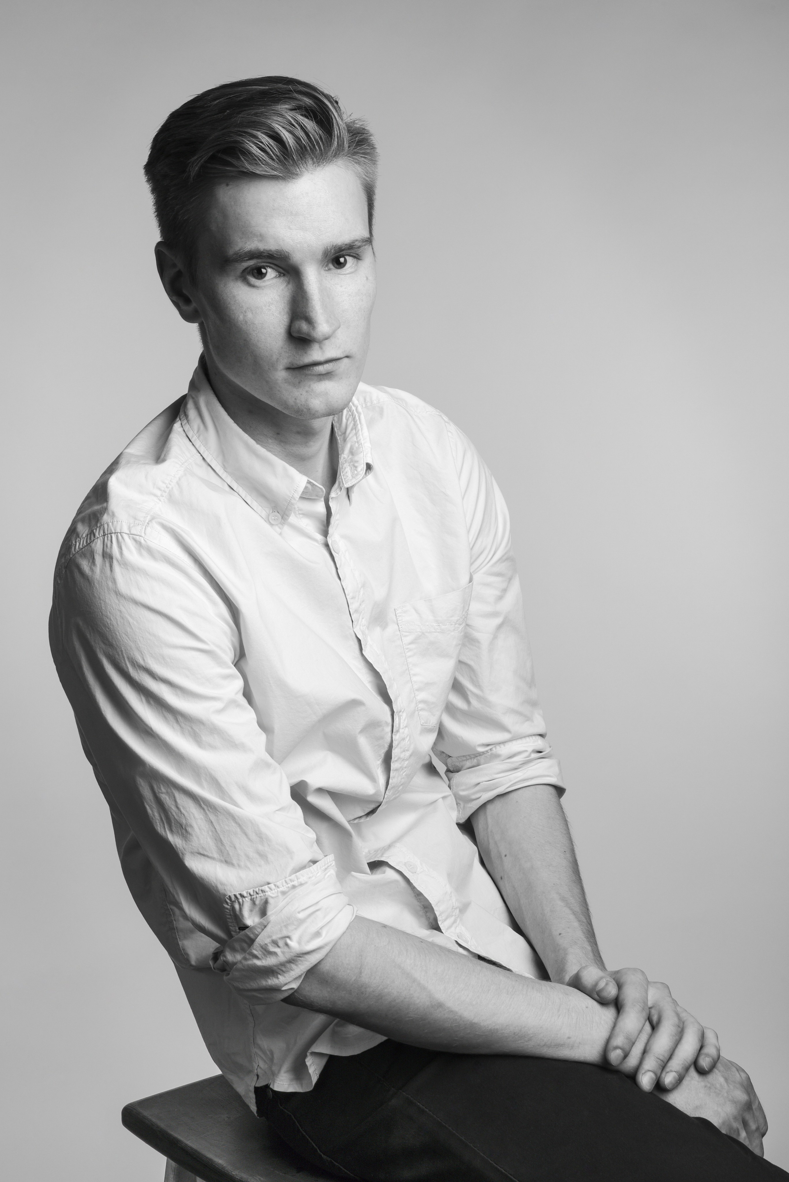 Николай, съёмки в фотостудии. Фотограф в Санкт-Петербурге Виктор Кудряшов