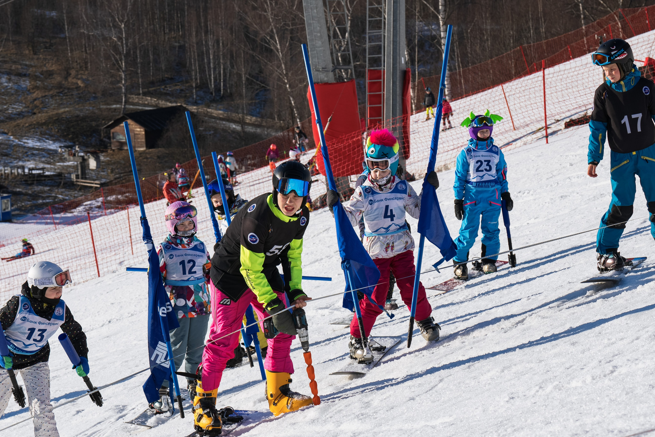 Первенство МУ ДО СШ «Шуколово» по сноуборду PGS | U11, U13 + U15, U20. Фотограф Студитский Евгений