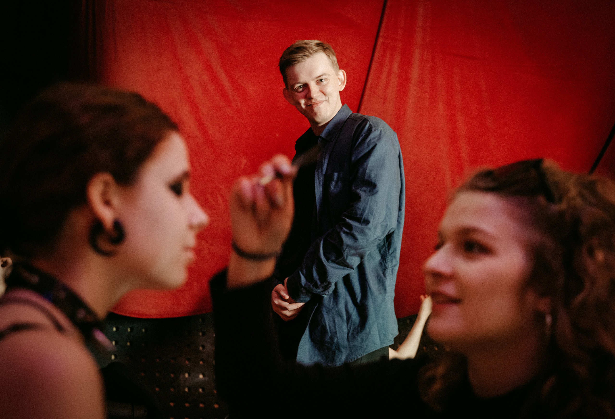 Aurora Orchestra, бекстейдж записи клипа / 2023. Саша Копылов, фотограф в Казани