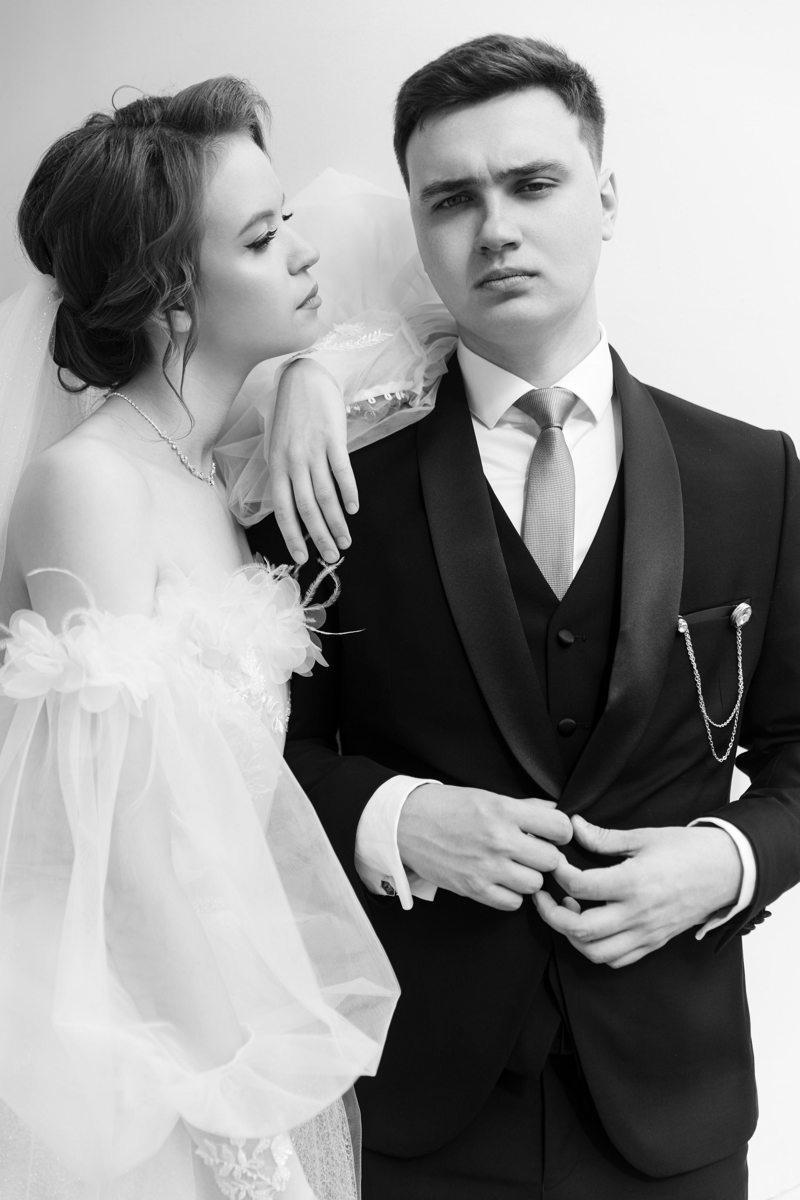 Свадебная фотосъемка Влада и Анны в филармонии Нижнего Новгорода