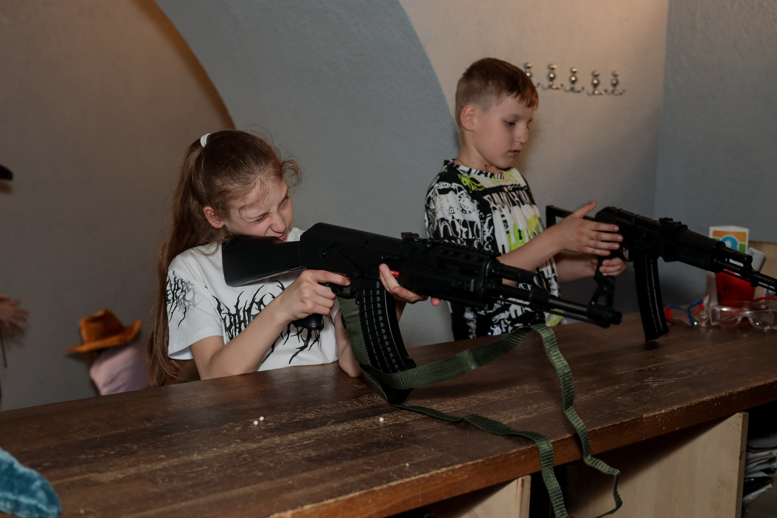 День рождение в стрелковом клубе. Фотограф Надршина Лилия