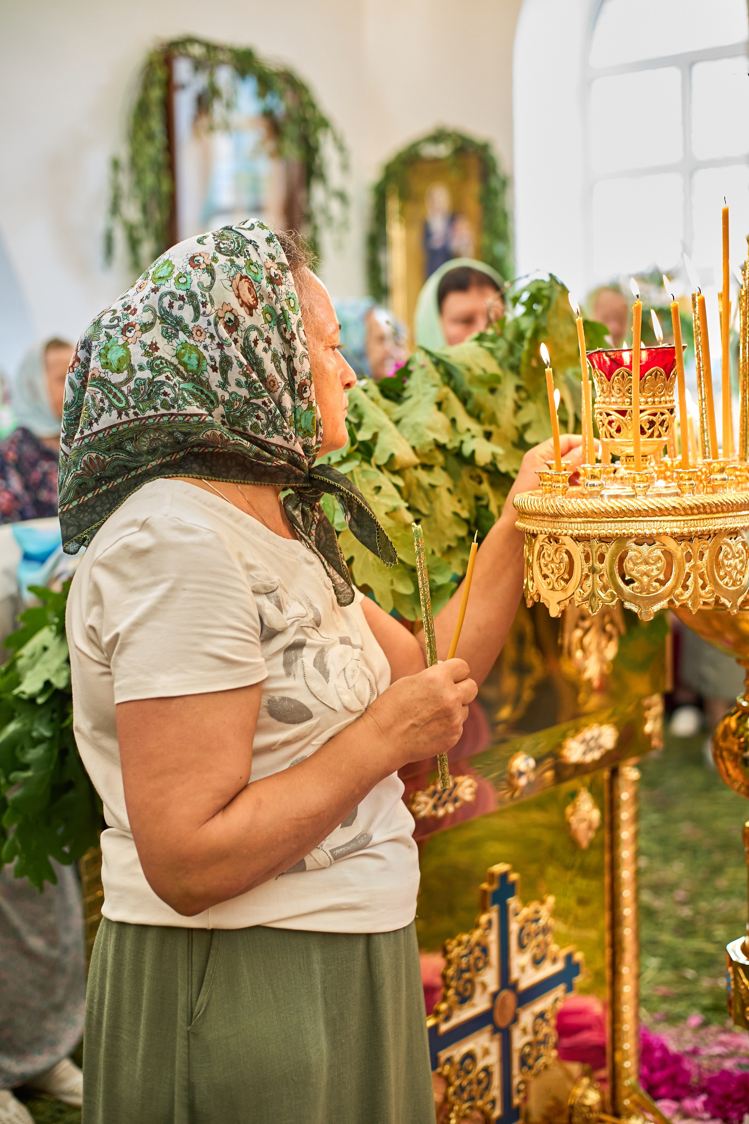 Троица в Церкви Троицы Живаначальной. Фотограф Анастасия Лёвушкина