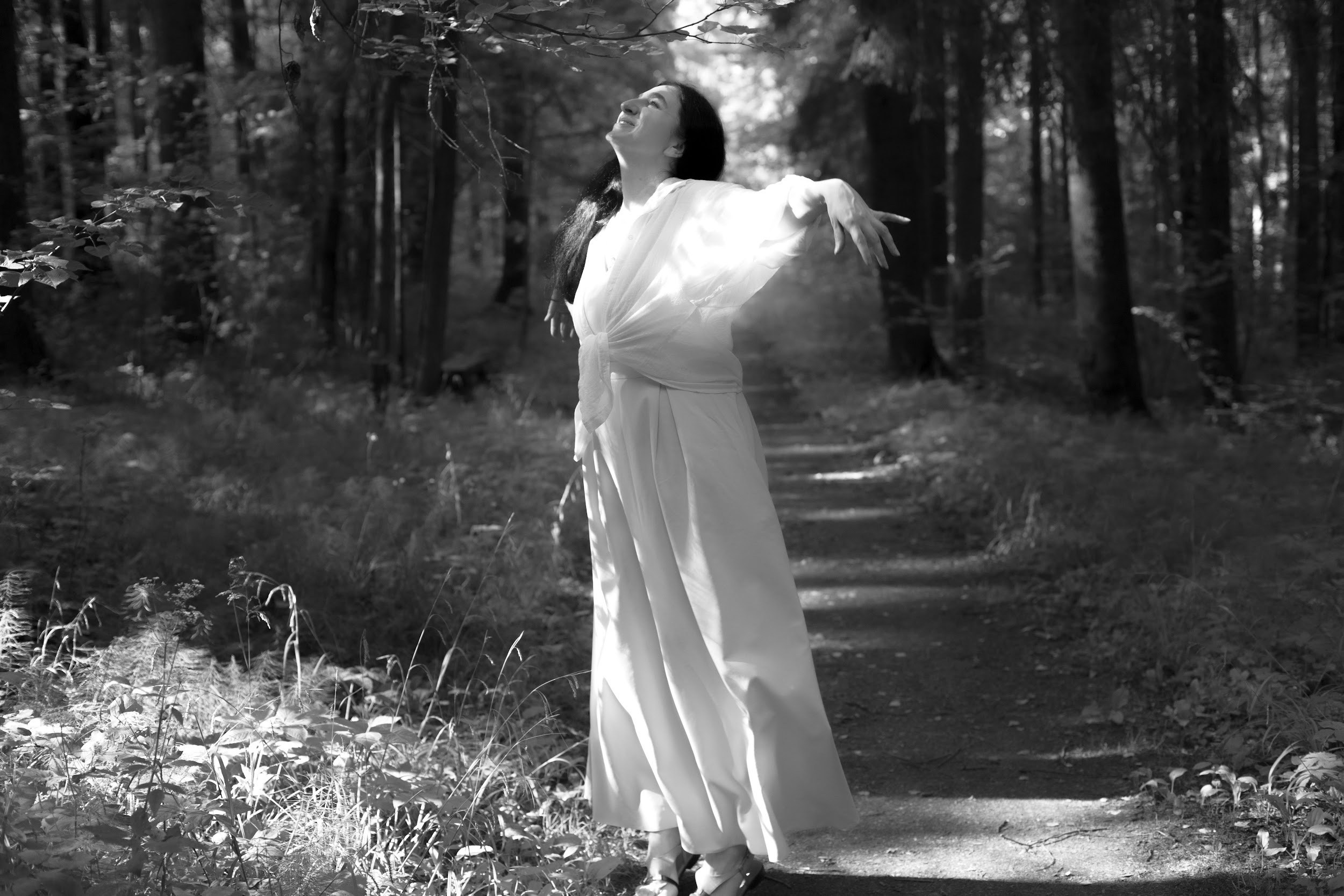 Прогулка с собакой. Ekaterina Beridze