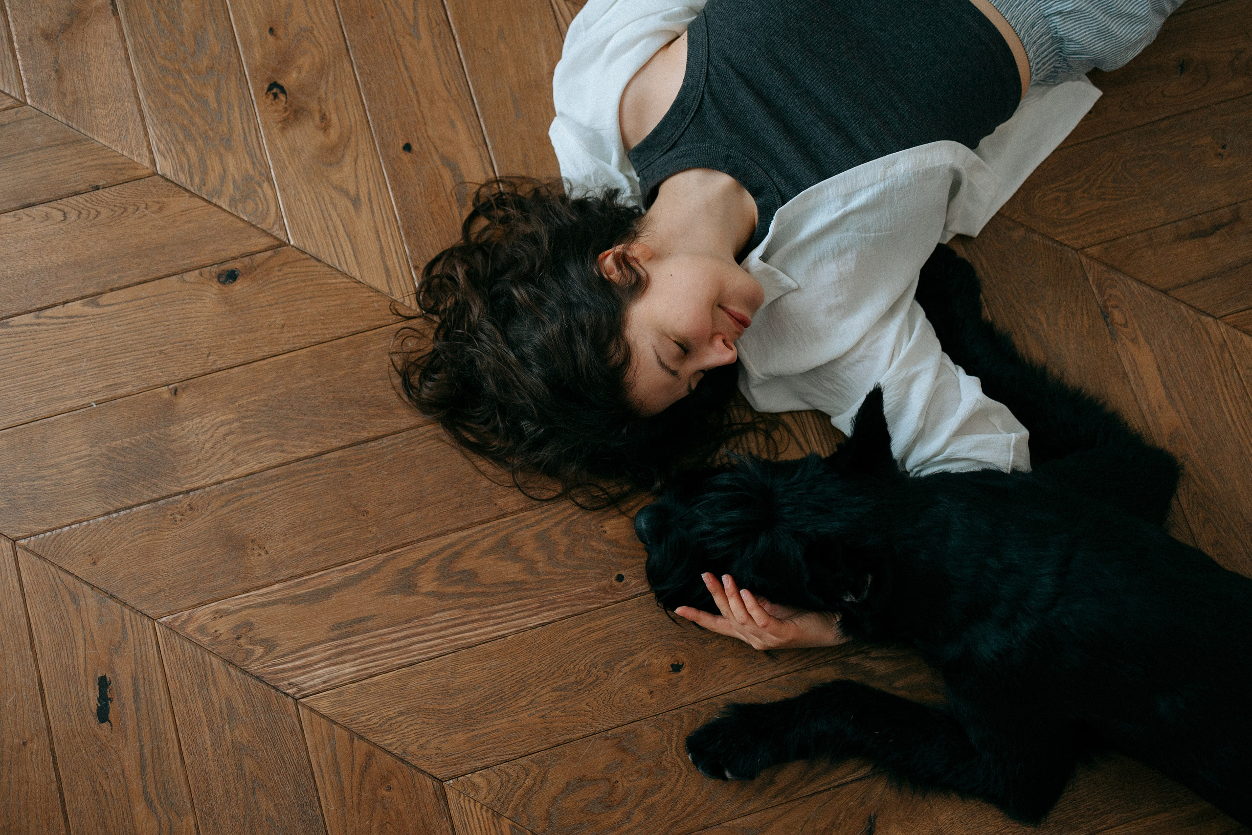 Умбра и Даша. Фотограф анималист Анастасия Пикей