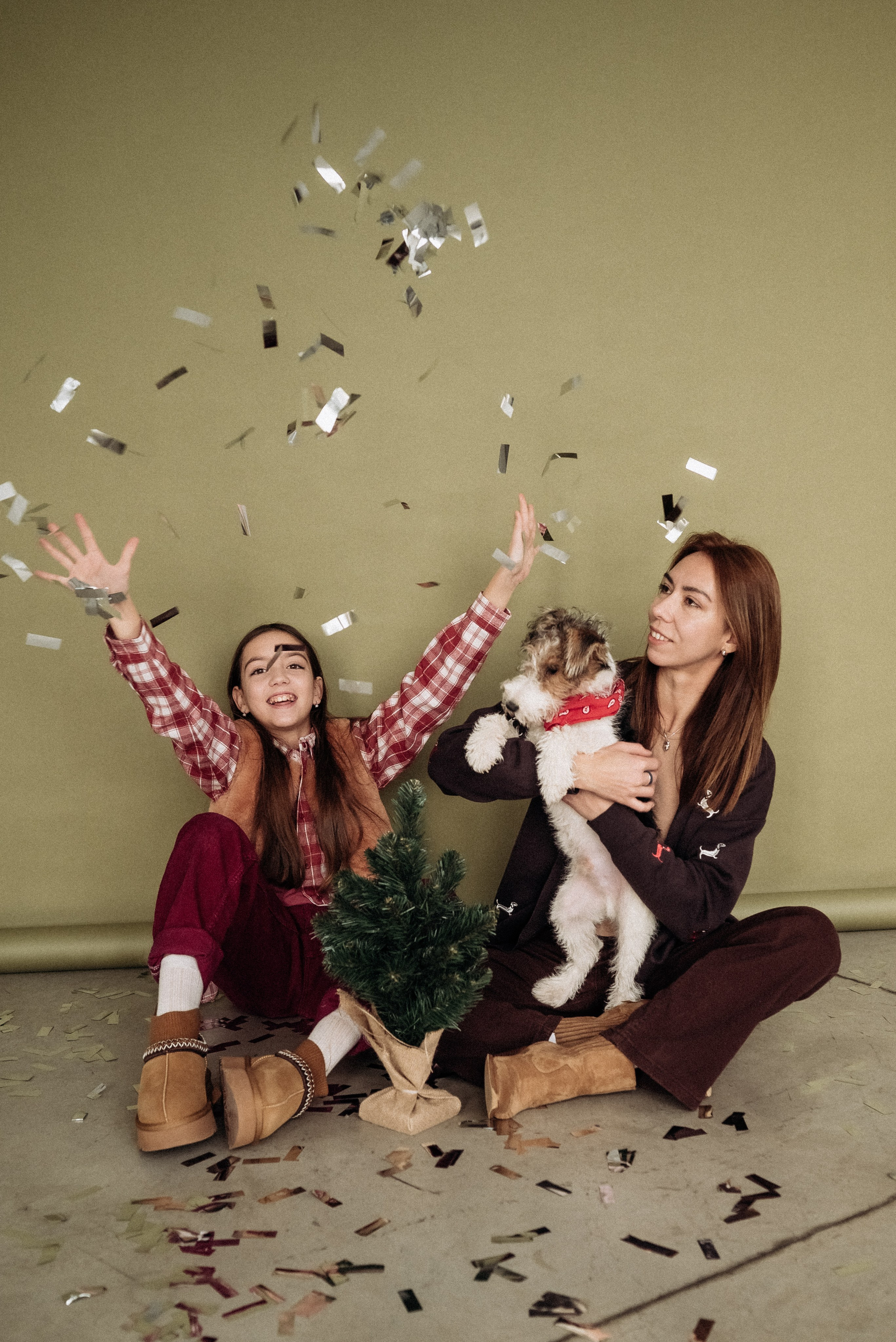 Семейная новогодняя фотосессия. Женский и семейный фотограф в Москве и Красногорске Светлана Левченко