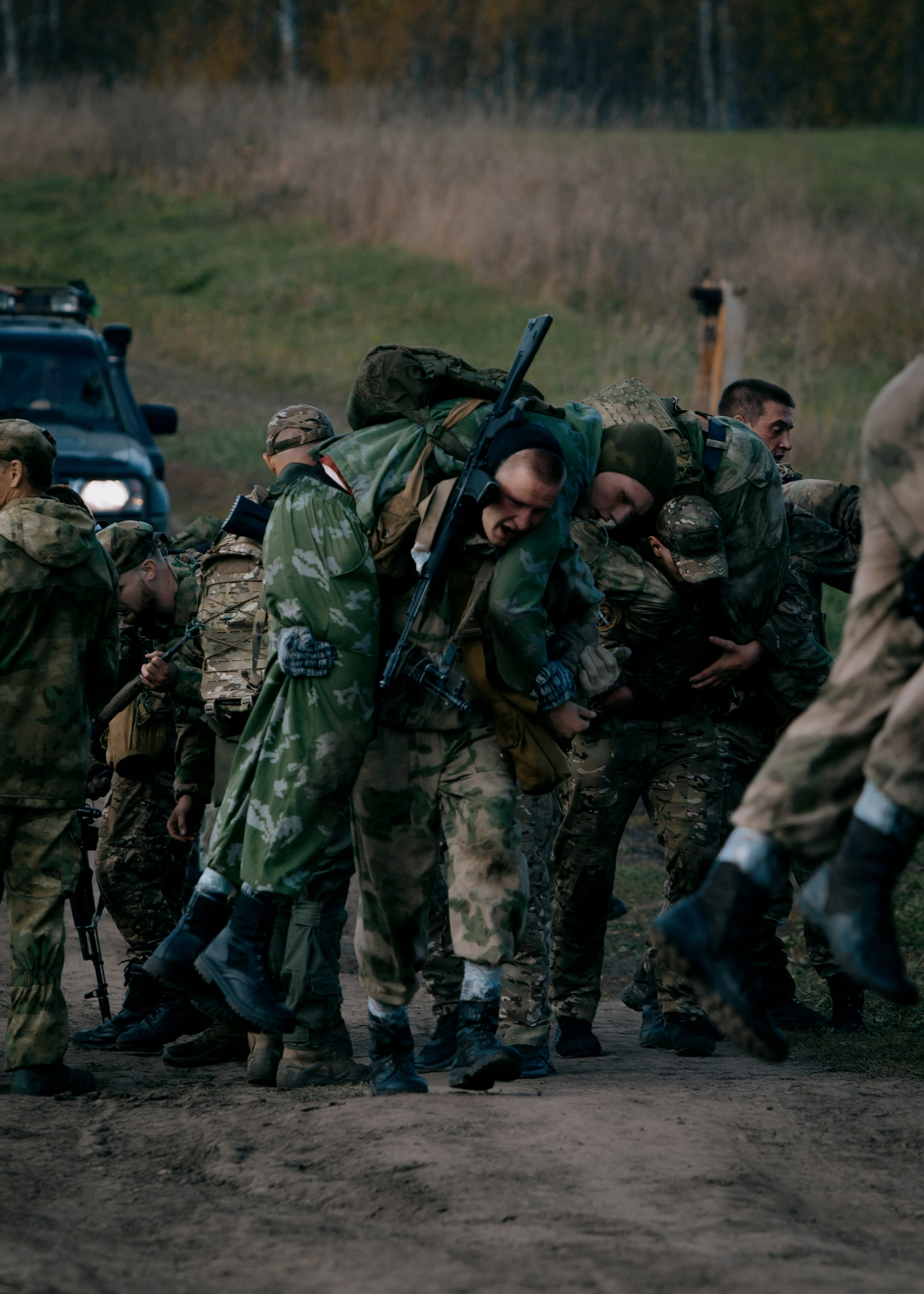 Квалификационные испытания. Сдача на шеврон «Боевая Единица». Портретный фотограф в Москве Дарья Цезария