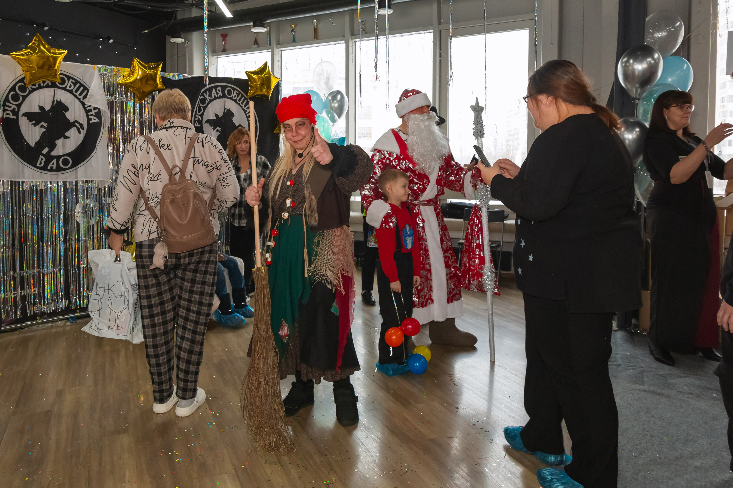 Новогодний праздник Русская Община ВАО. Фотограф Илья Варакин
