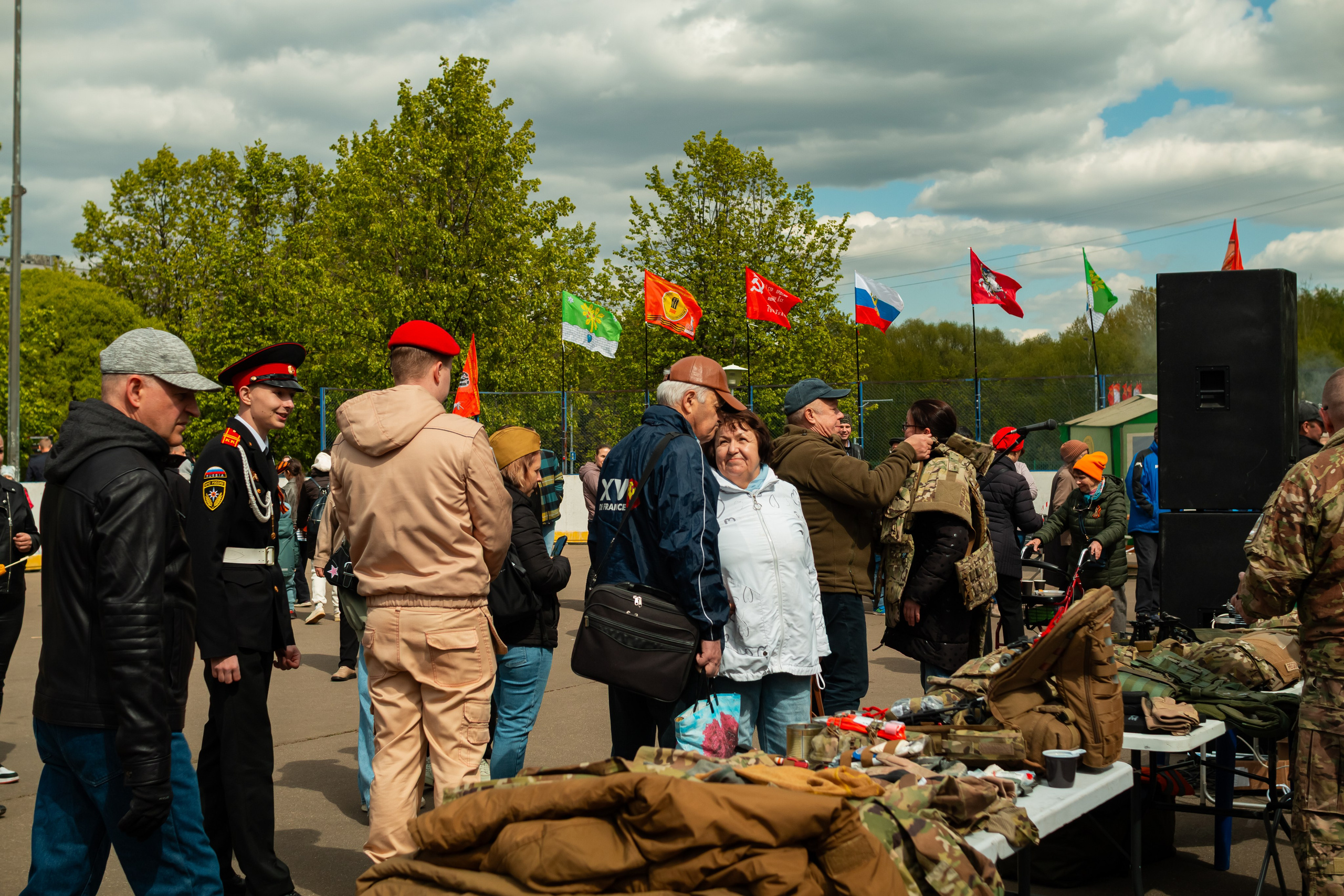 Репортаж с 9 мая 2025 года, День Победы! ВАО Москва. Фотограф Илья Варакин