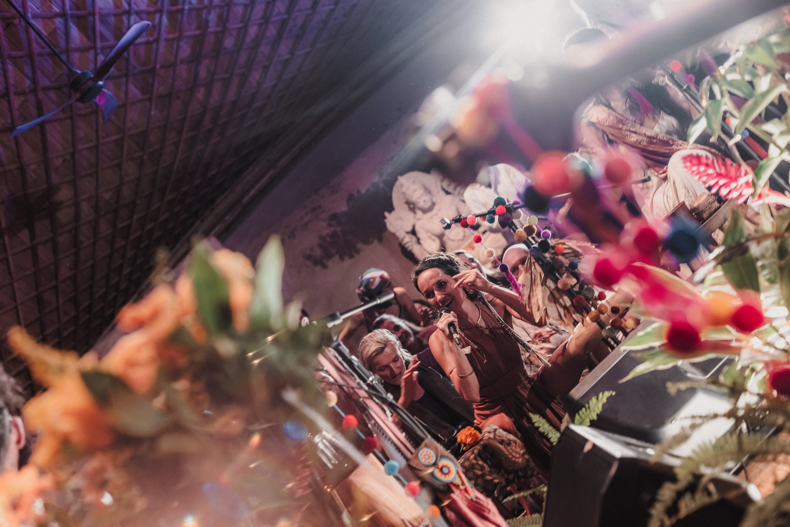 Hanuman Project kirtan at Alchemy march. Mariam Bagdasaryan