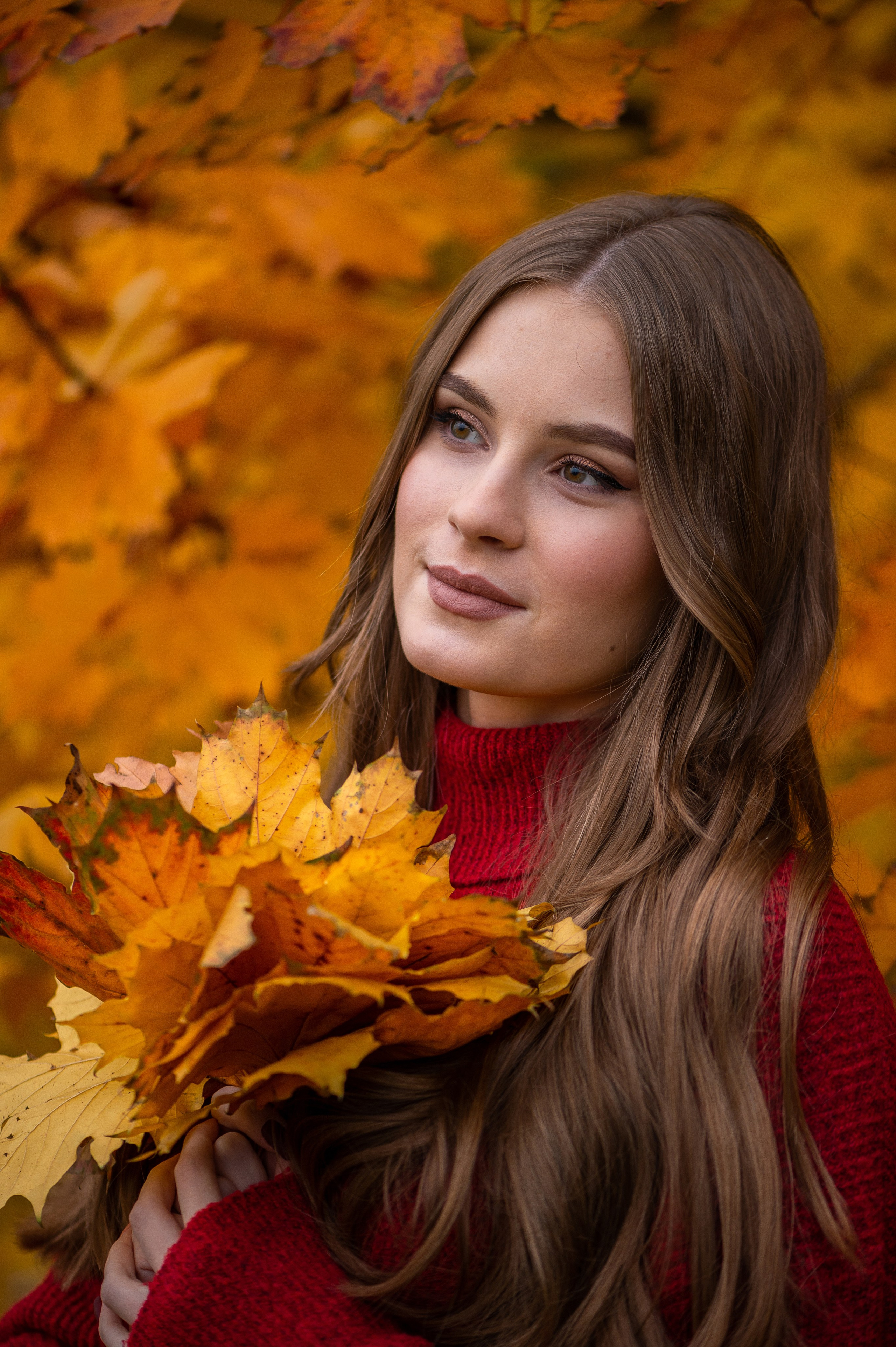 Осенняя фотосессия для Вероники. Фотосессии в Москве, женский и семейный фотограф Юлия Михайленко