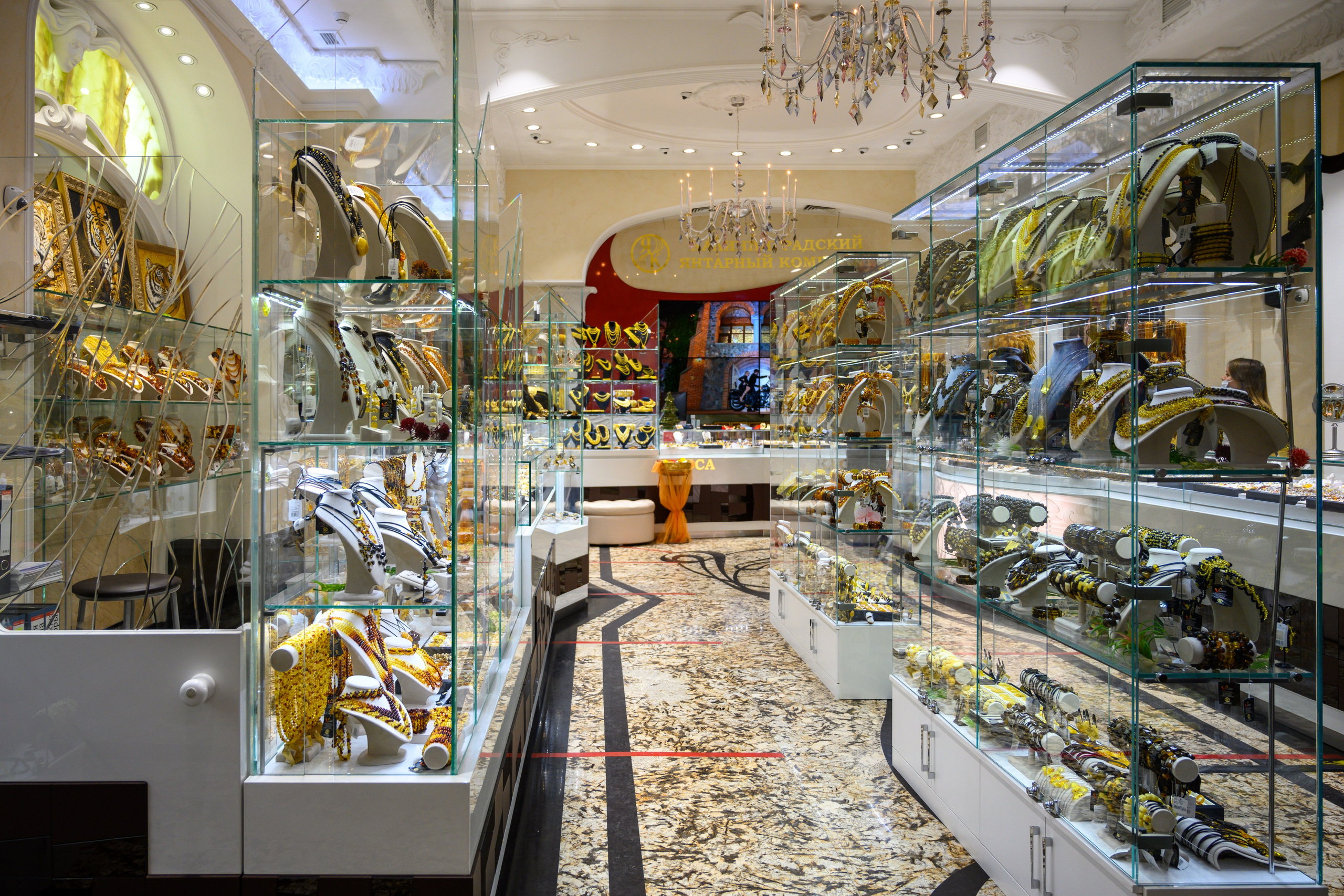 Музей янтаря на Арбате. Фотограф Андрей Зикеев, фотостудия AzArt Studio в Москве