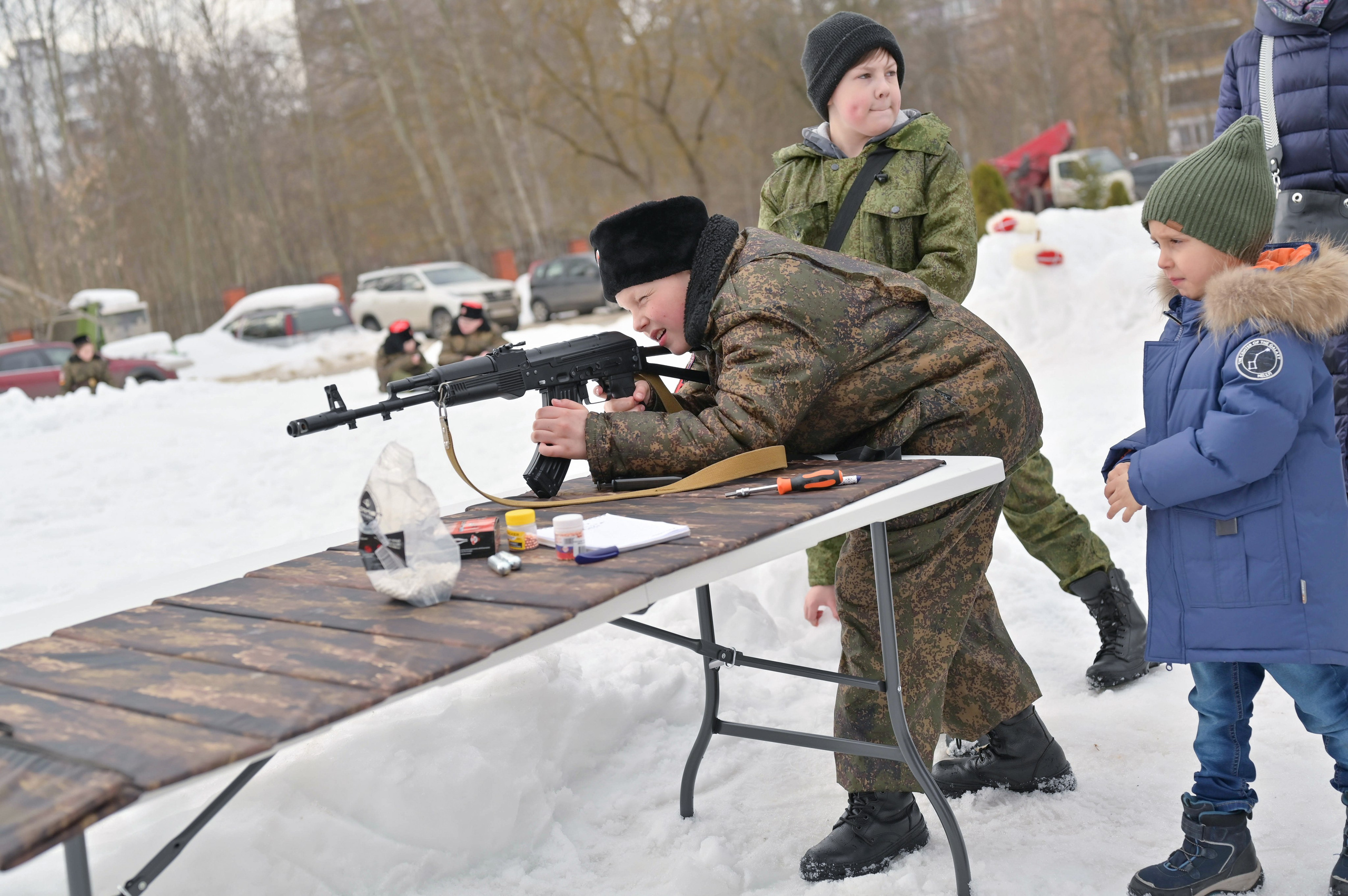 Кадетский класс. Выезд в г. Чкаловский МО. Фотограф Анна Мельникова | Москва