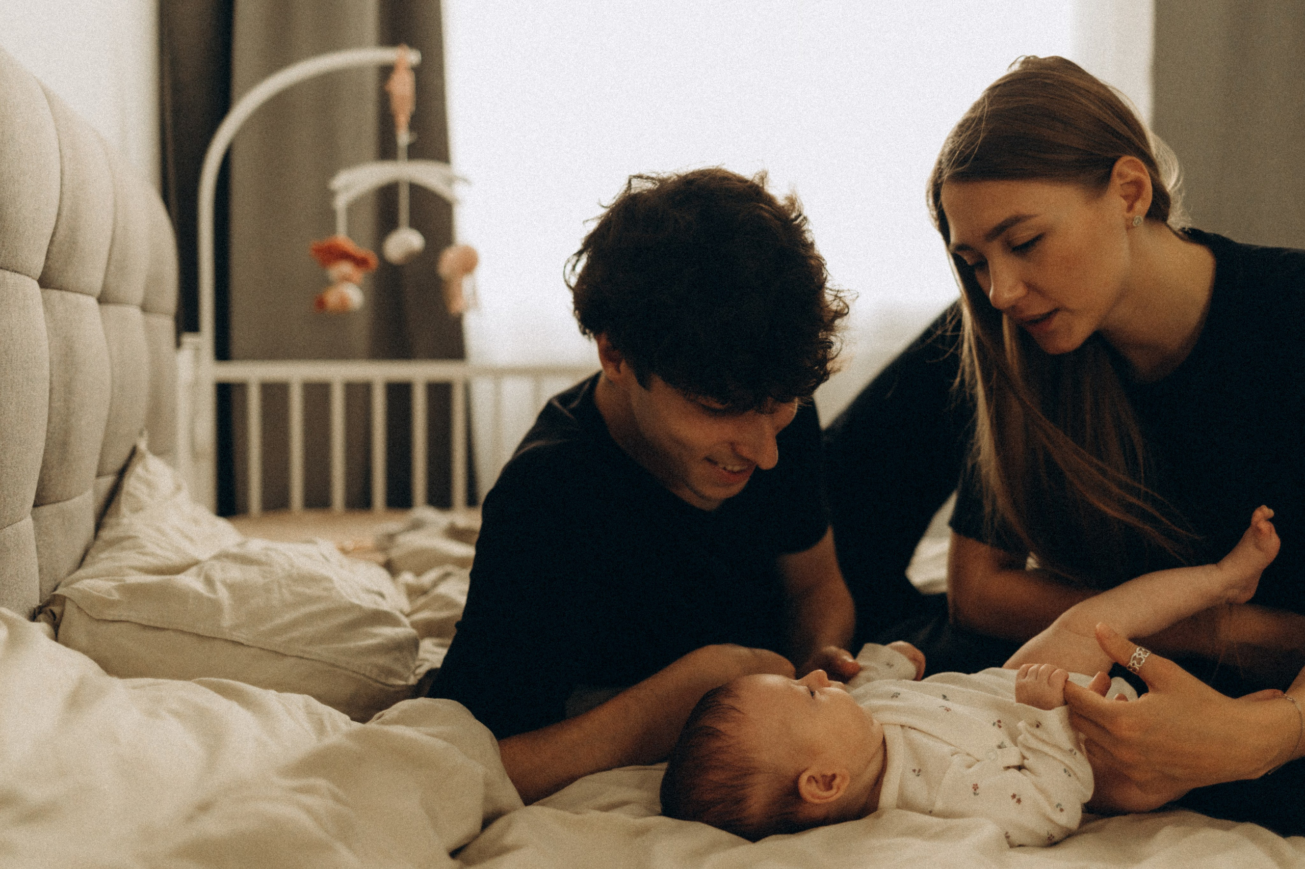 Малышка Полина. Анастасия Кацуба. Фотограф материнства и семейный фотограф. Валенсия