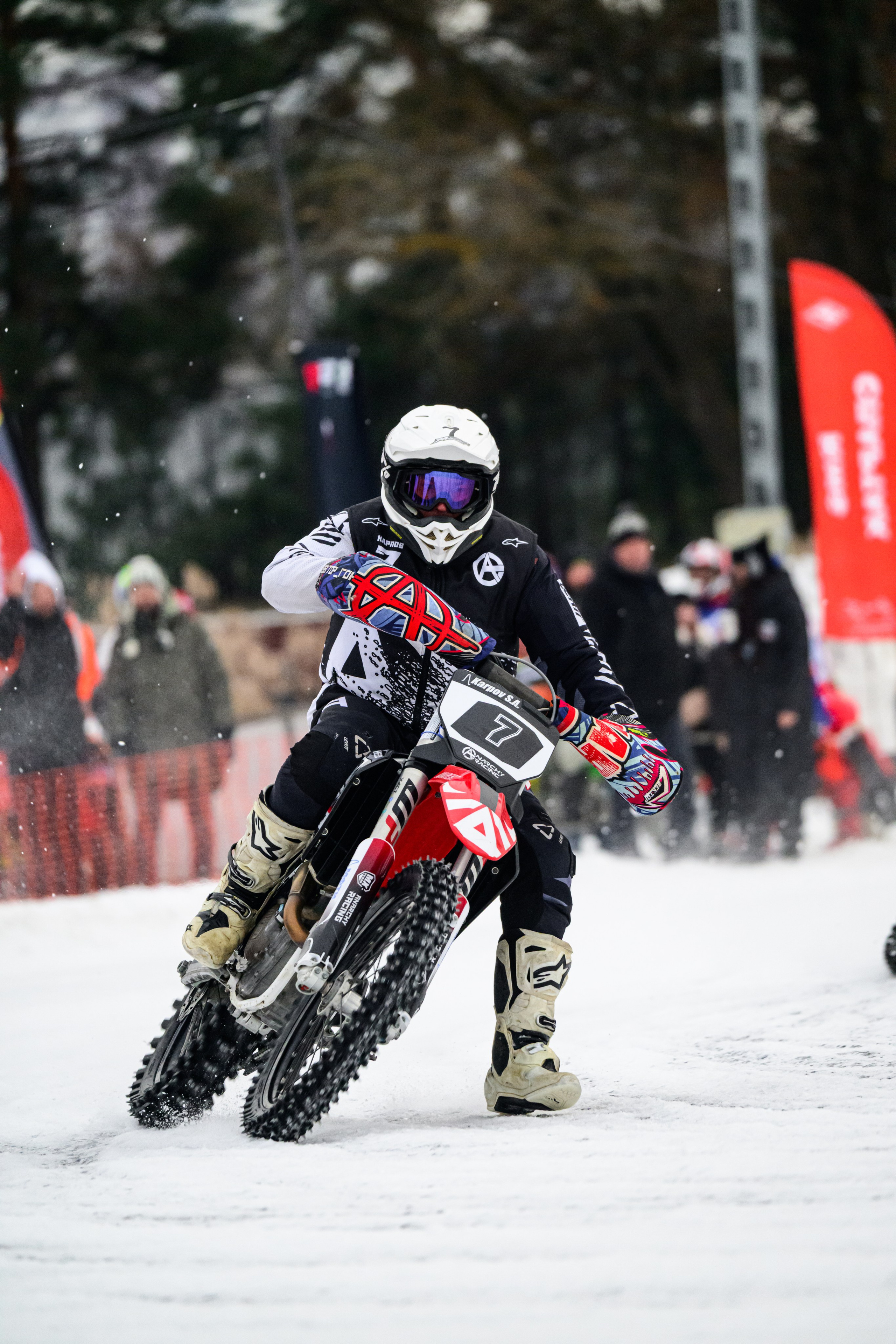 КУБОК МФР по мотокроссу на льду MX-SPEEDWAY, Анархия Рейсинг, Анатолий Ушаков, Мотокросс, Спидвей, Мотогонки, фотограф Антон Медведев, icoguar, Крылатское