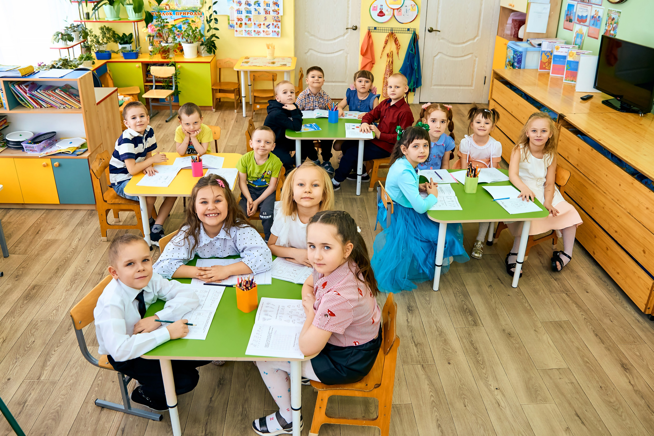 Группа Буратино Детский сад Глазуновка выпуск 2024. Фотограф в Орле Павел Черкасов