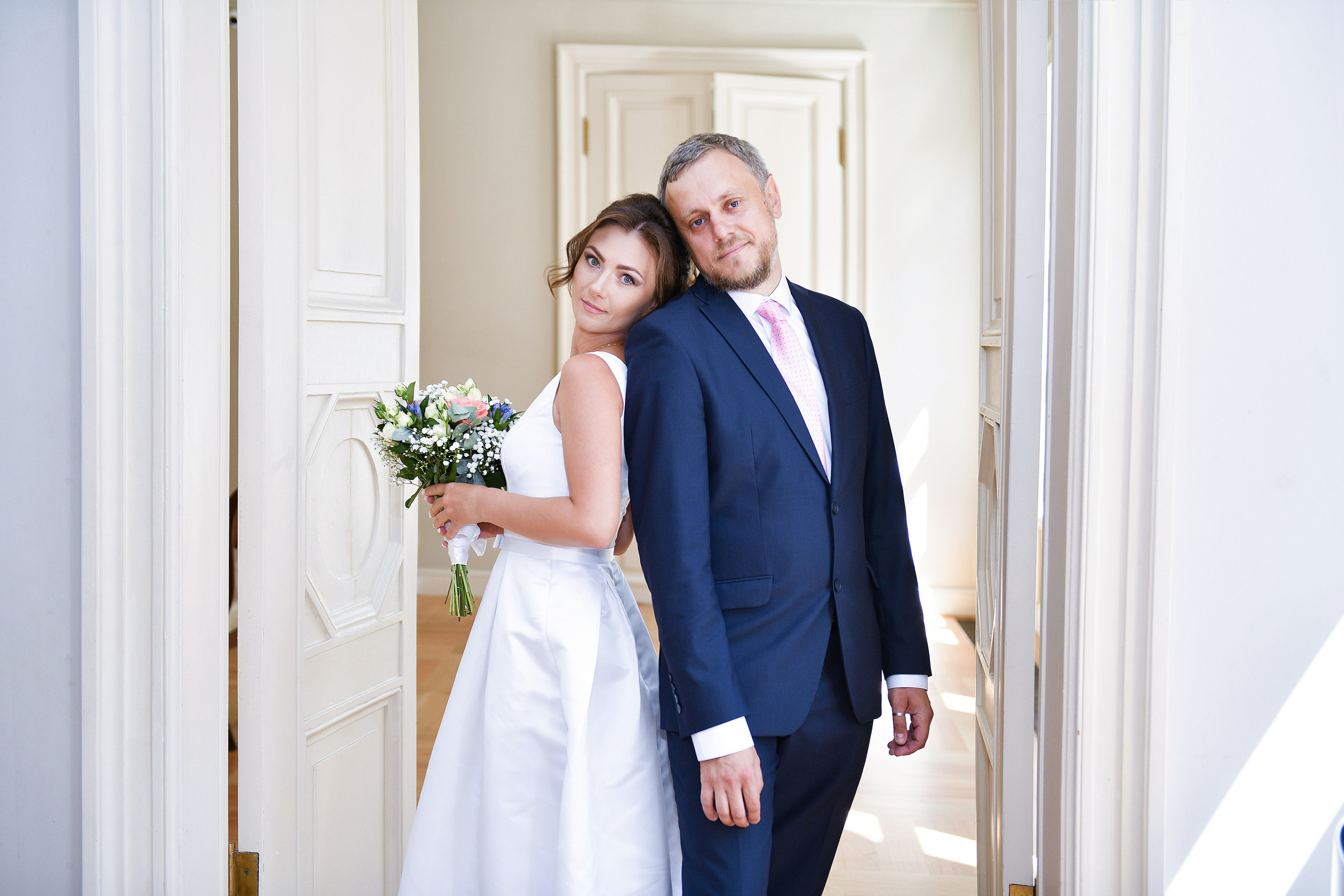 Регистрация брака Владимира и Ирины. Свадебный и портретный фотограф в Москве Галина Борисова