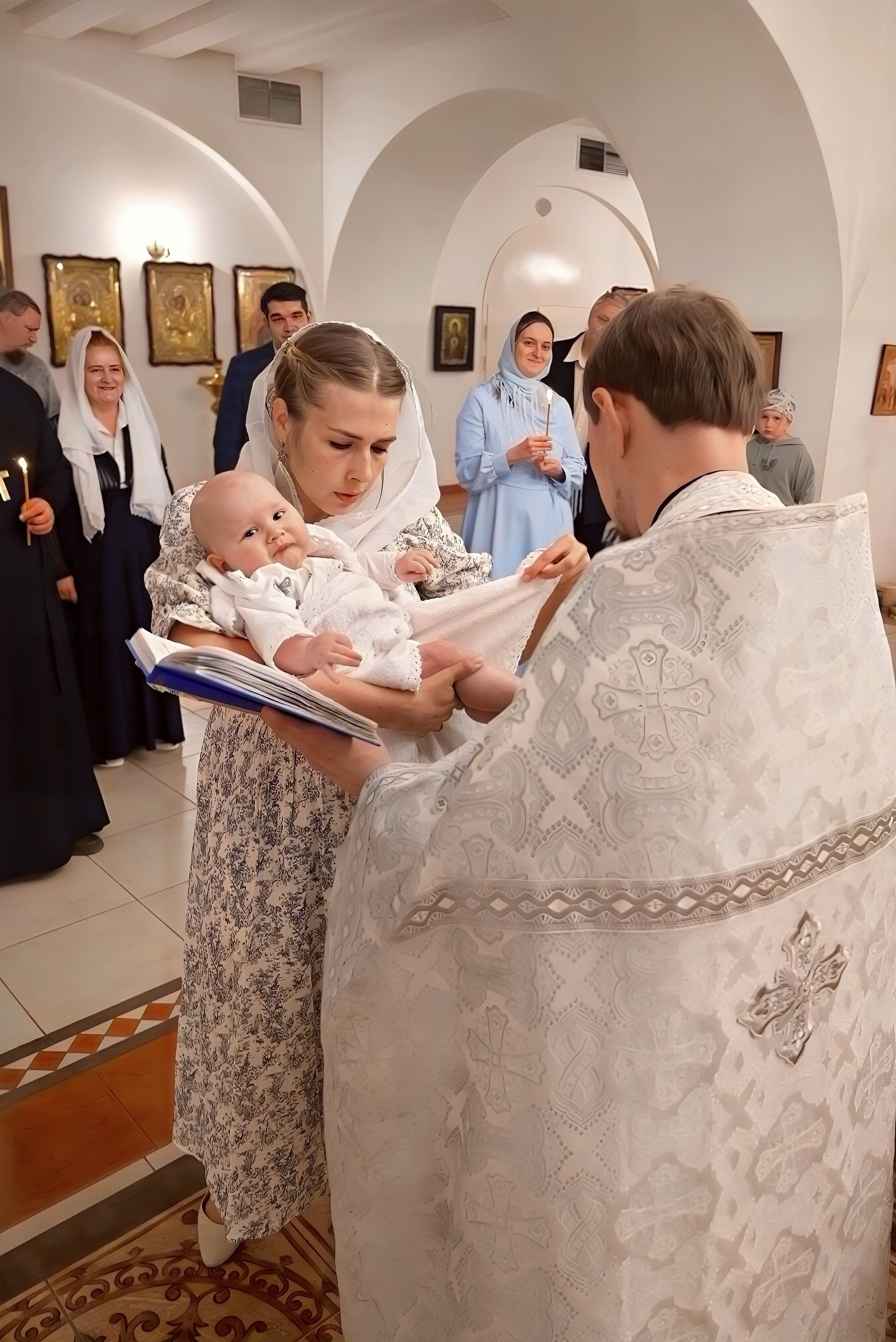 Крещение Бутово отец Андрей. Семейный и детский фотограф Москва
