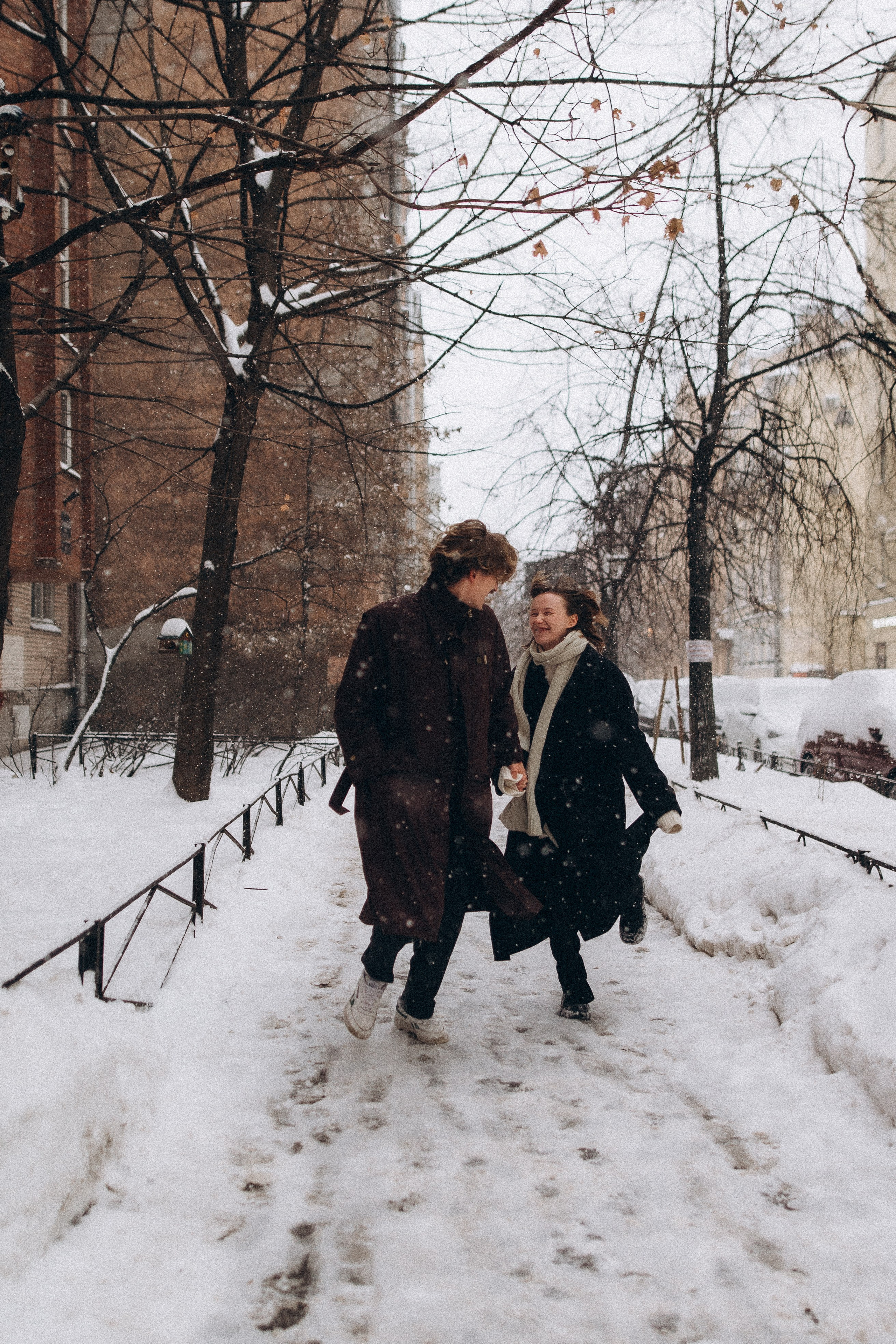 Снежная лав стори. Фотограф ПИТЕР СПБ Надежда Баранова