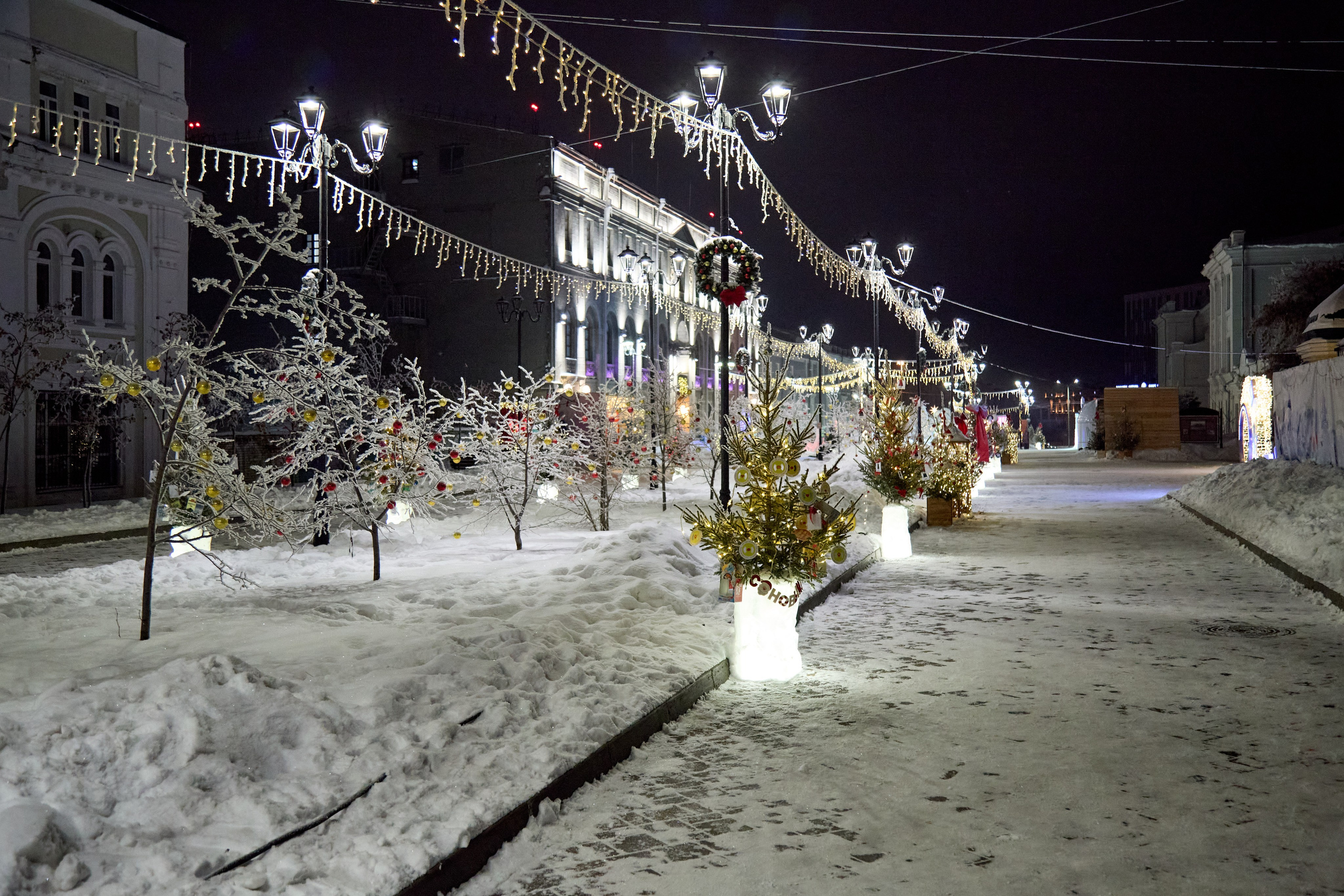 Новогодний Омск 2025. Фотограф Омск | Александр Вандеров