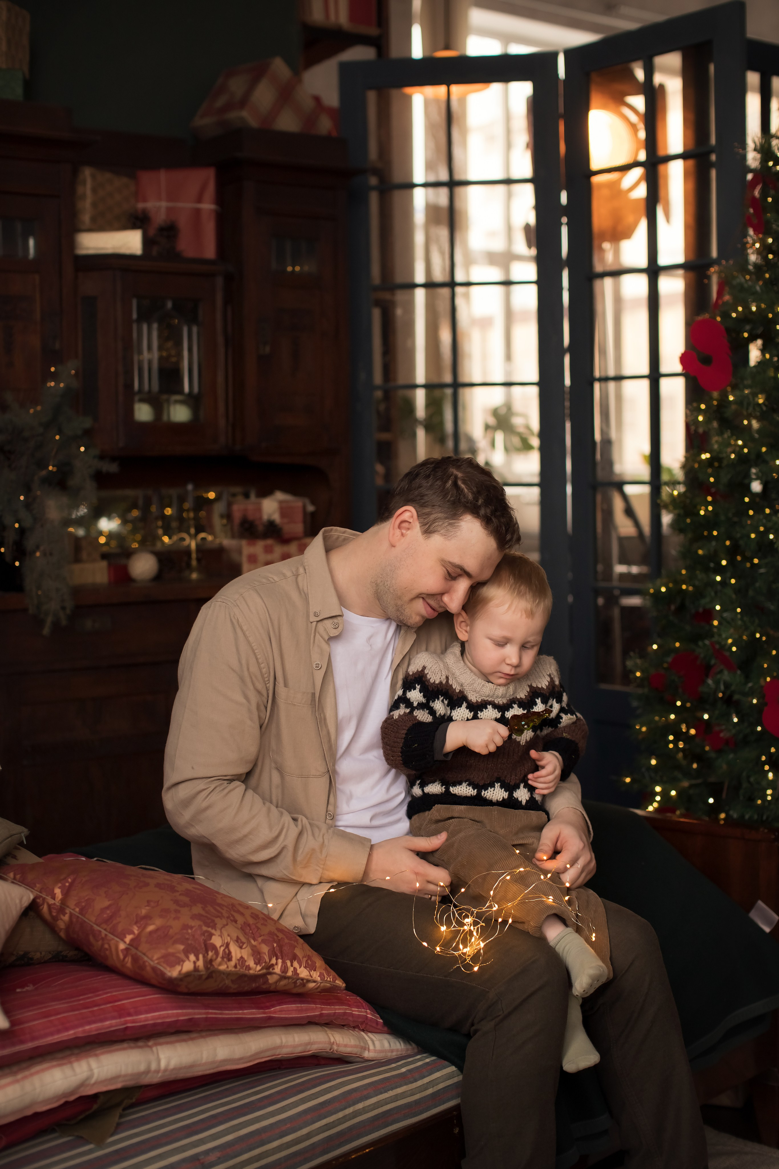 В теплых огоньках. Семейный и детский фотограф в Саратове Полина Коткина