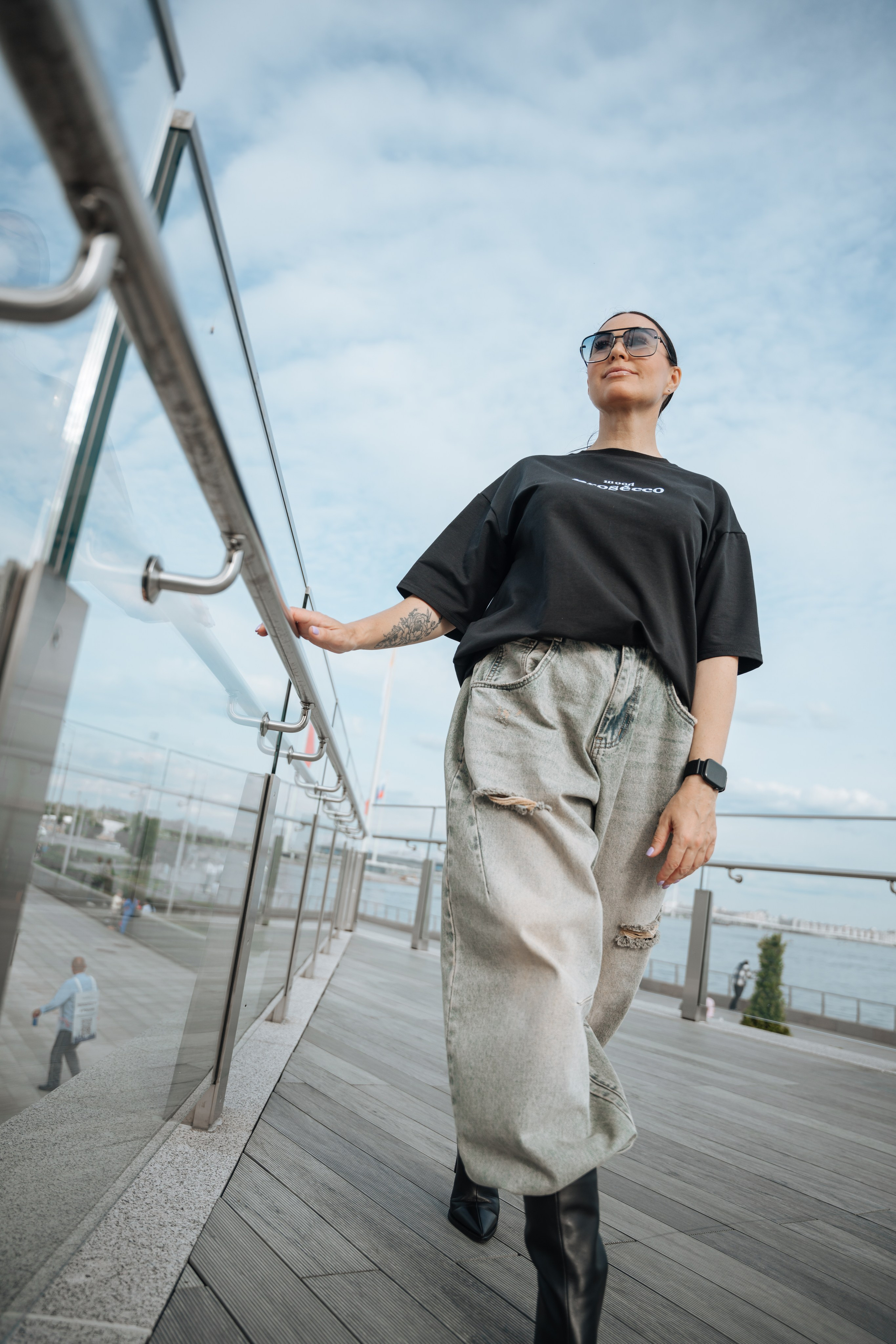 Елена. Лахта центр. Портретный фотограф в Санкт-Петербурге Дмитриева Наталия