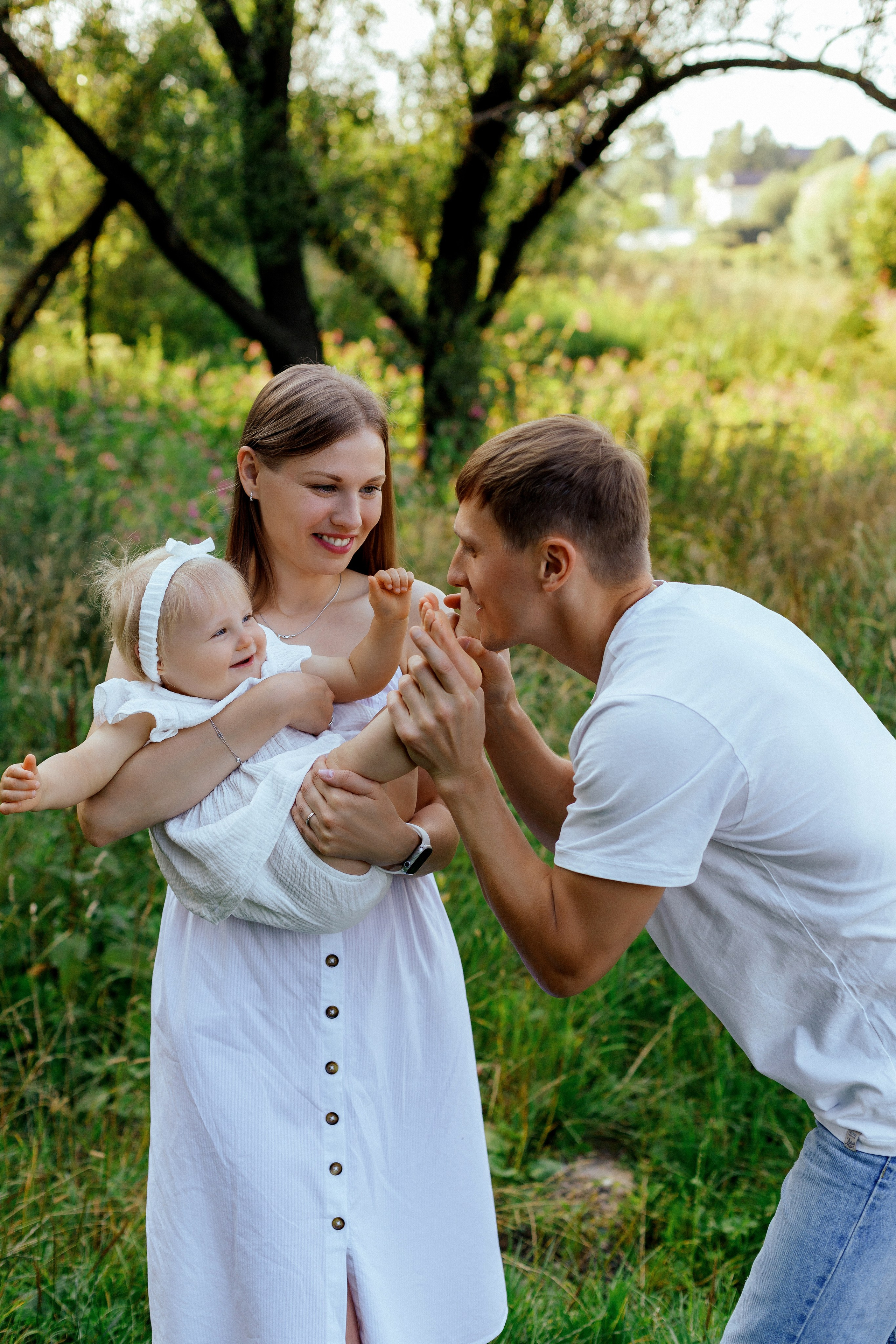 Летняя семейная фотосессия. Фотограф Александра Сыщенко