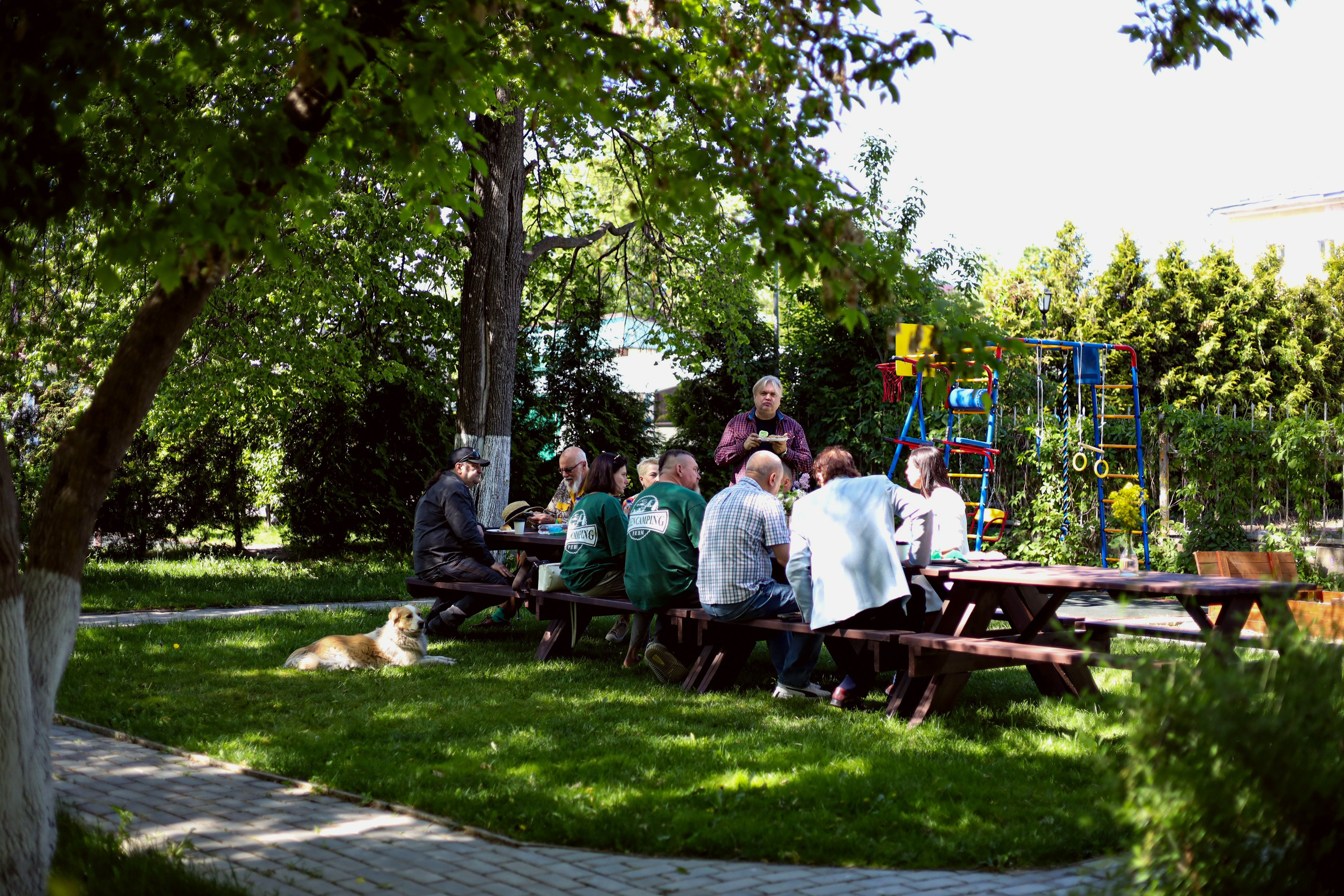 Кемпинг у Кремля. Фотограф Мария Лаенко