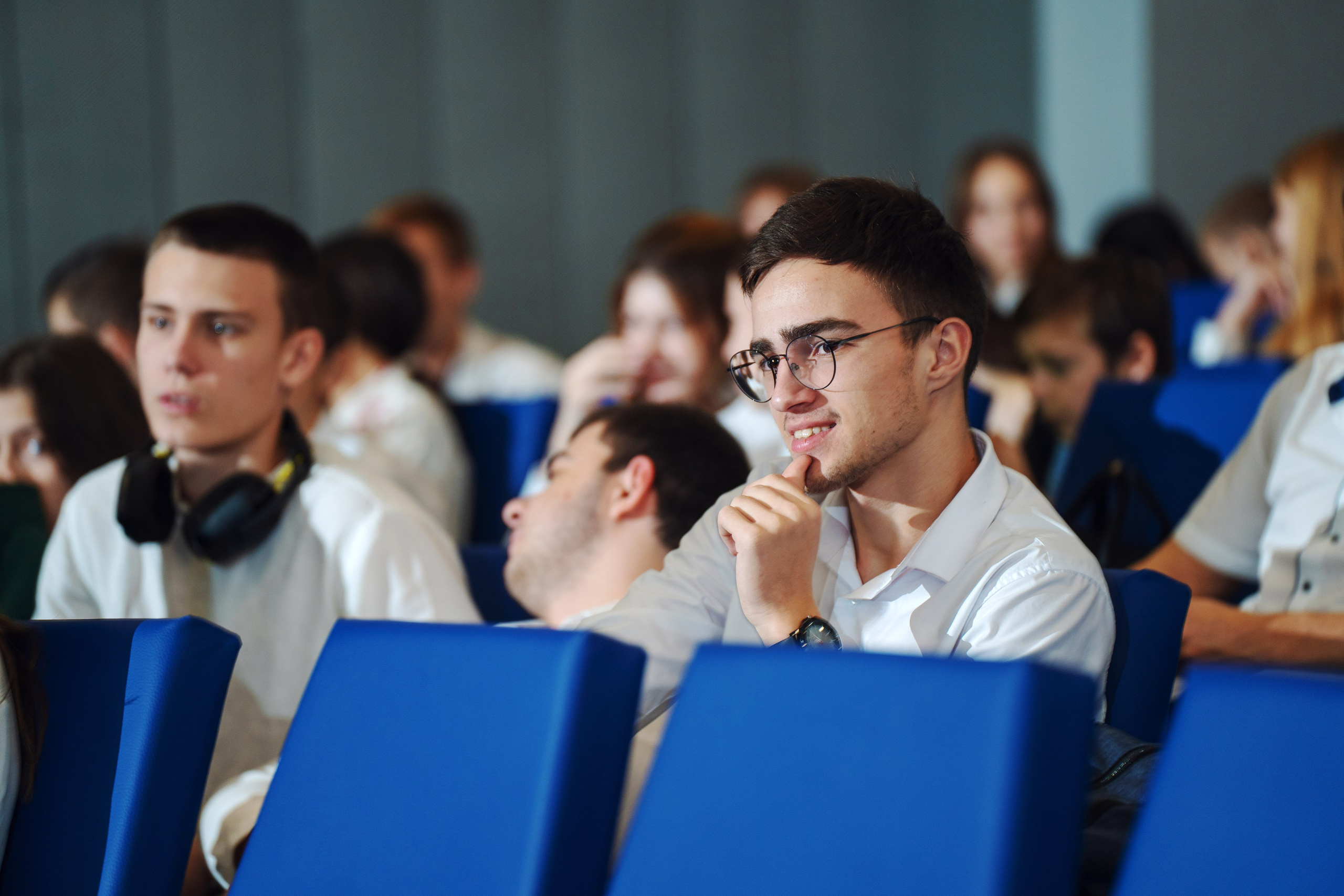 Лекция по киберспорту в школе № 2, п. Энем