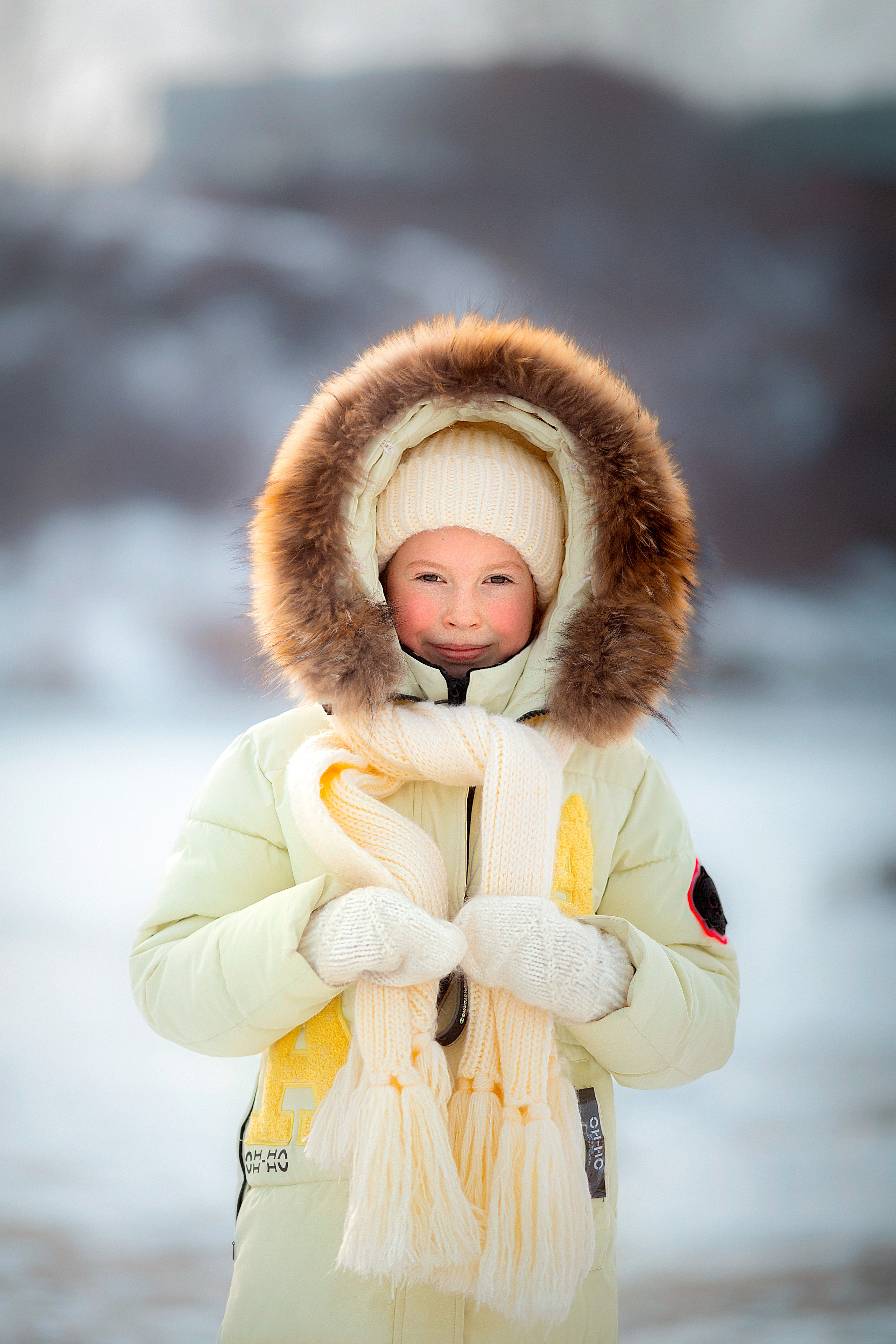 Семья Прокопьевых зима 2022. Фотограф в Москве Оксана Цехмистер