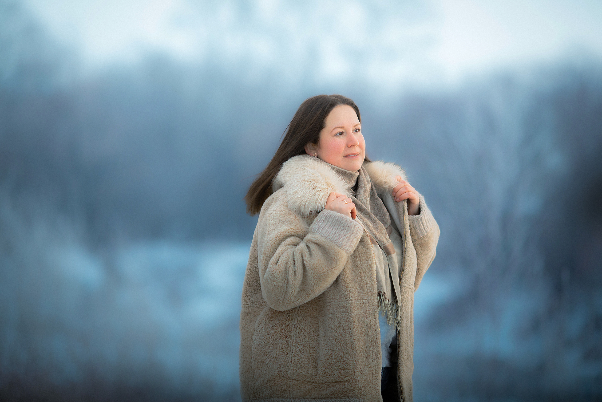 Семья Прокопьевых зима 2022. Фотограф в Москве Оксана Цехмистер