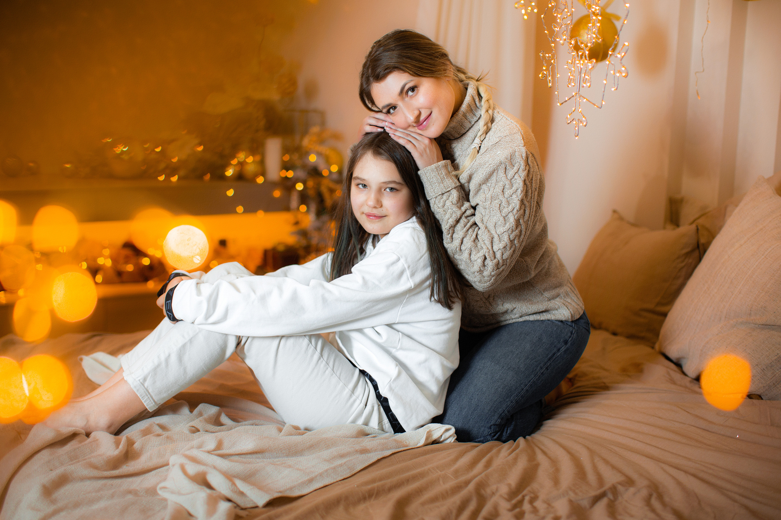 Анжела и Милана НГ 22-23 МОСКВА. Фотограф в Москве Оксана Цехмистер