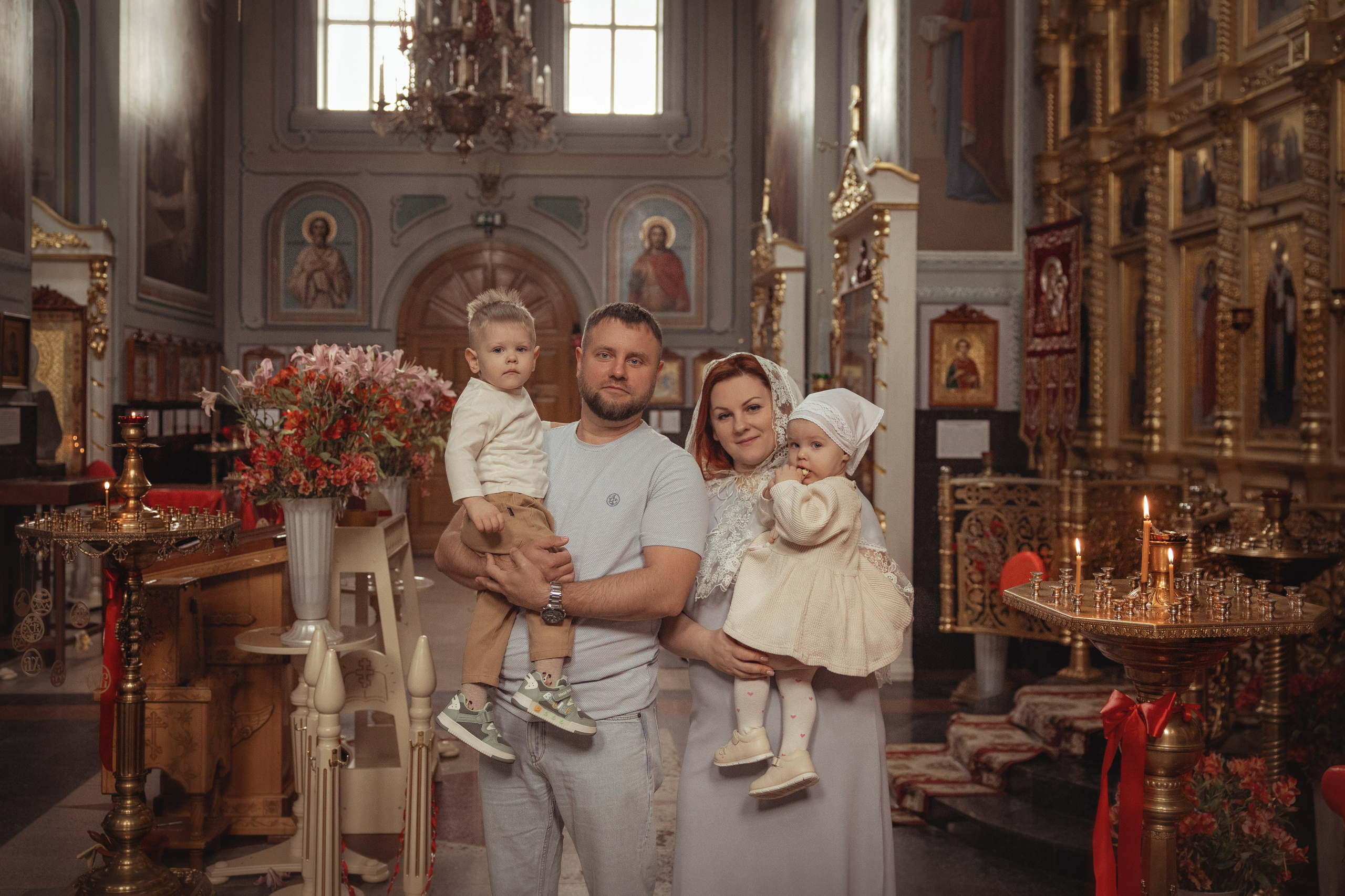 Таинство Крещения Полины. Храм А.Первозванного ст. Новотитаровская. Фотограф на Крещение и Венчание Краснодарский край — Гранкина Юлия