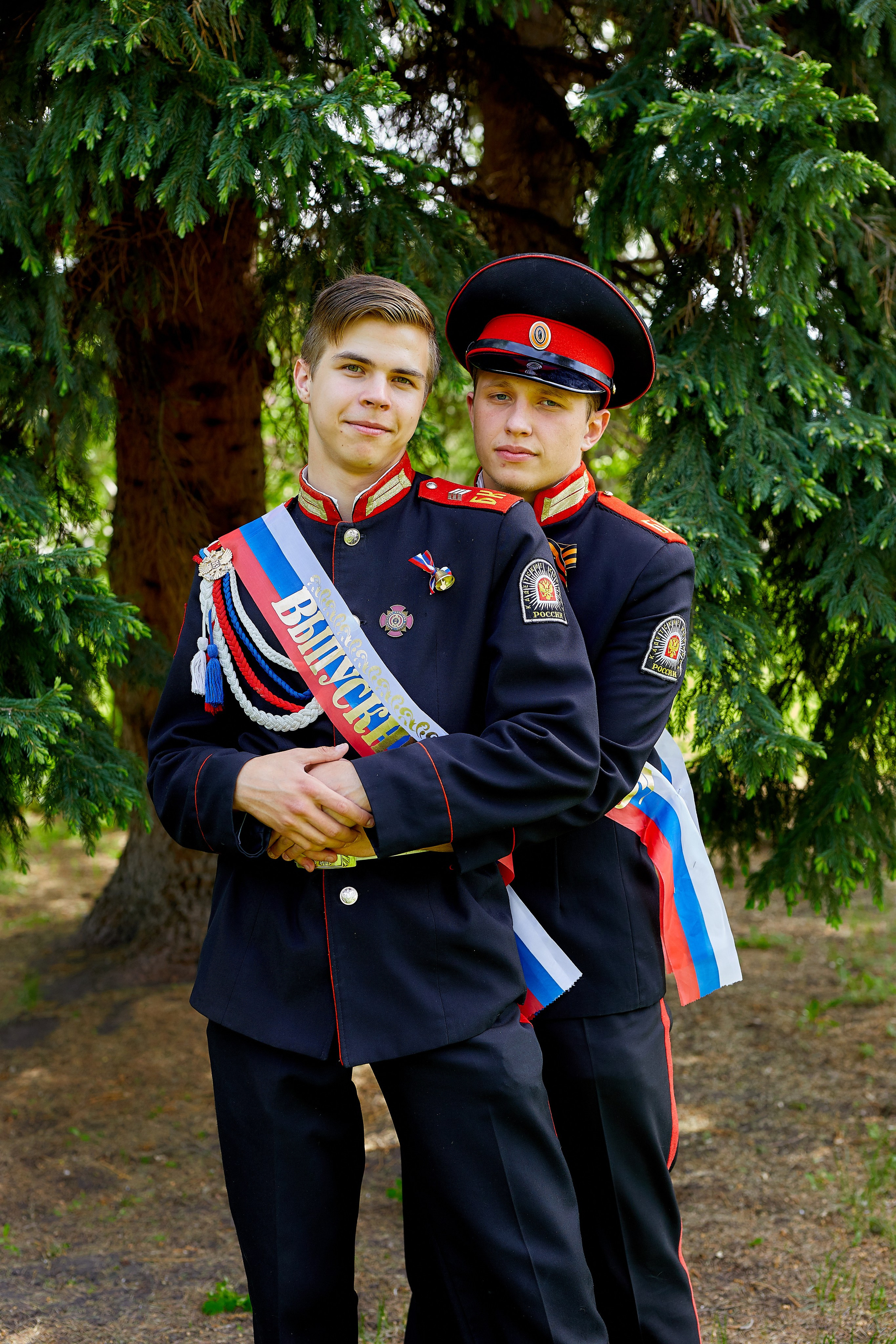 Кадеты последний звонок. Фотограф Вячеслав Фарунин