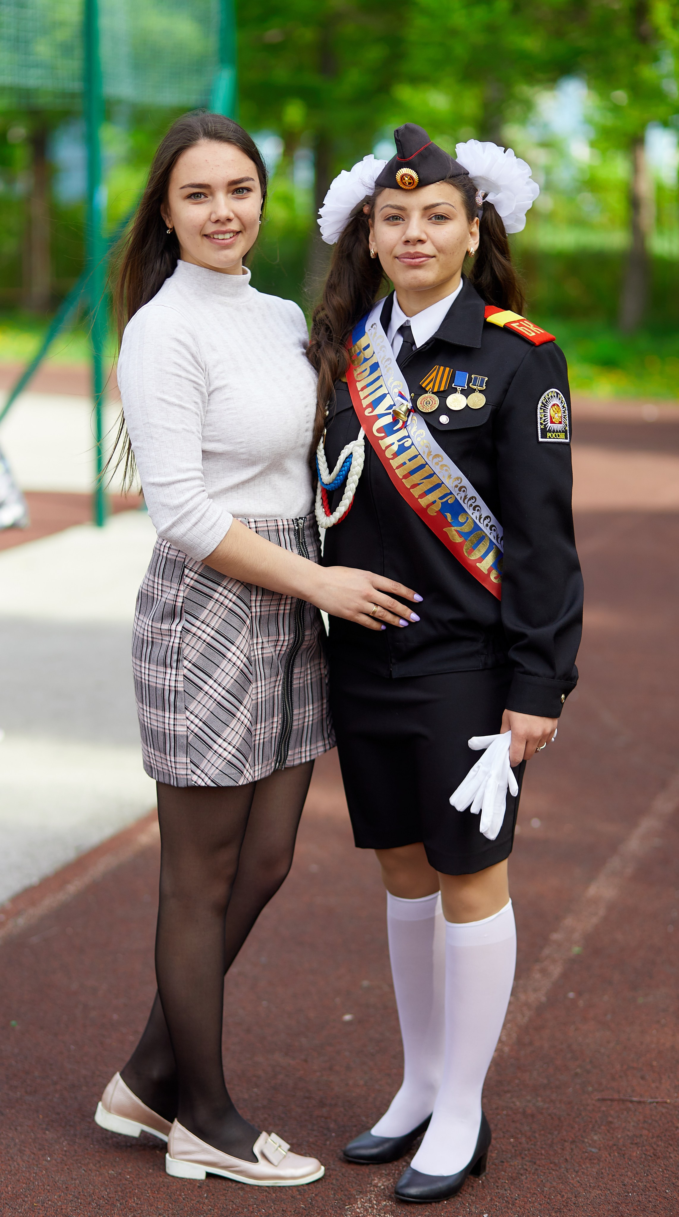Кадеты последний звонок. Фотограф Вячеслав Фарунин