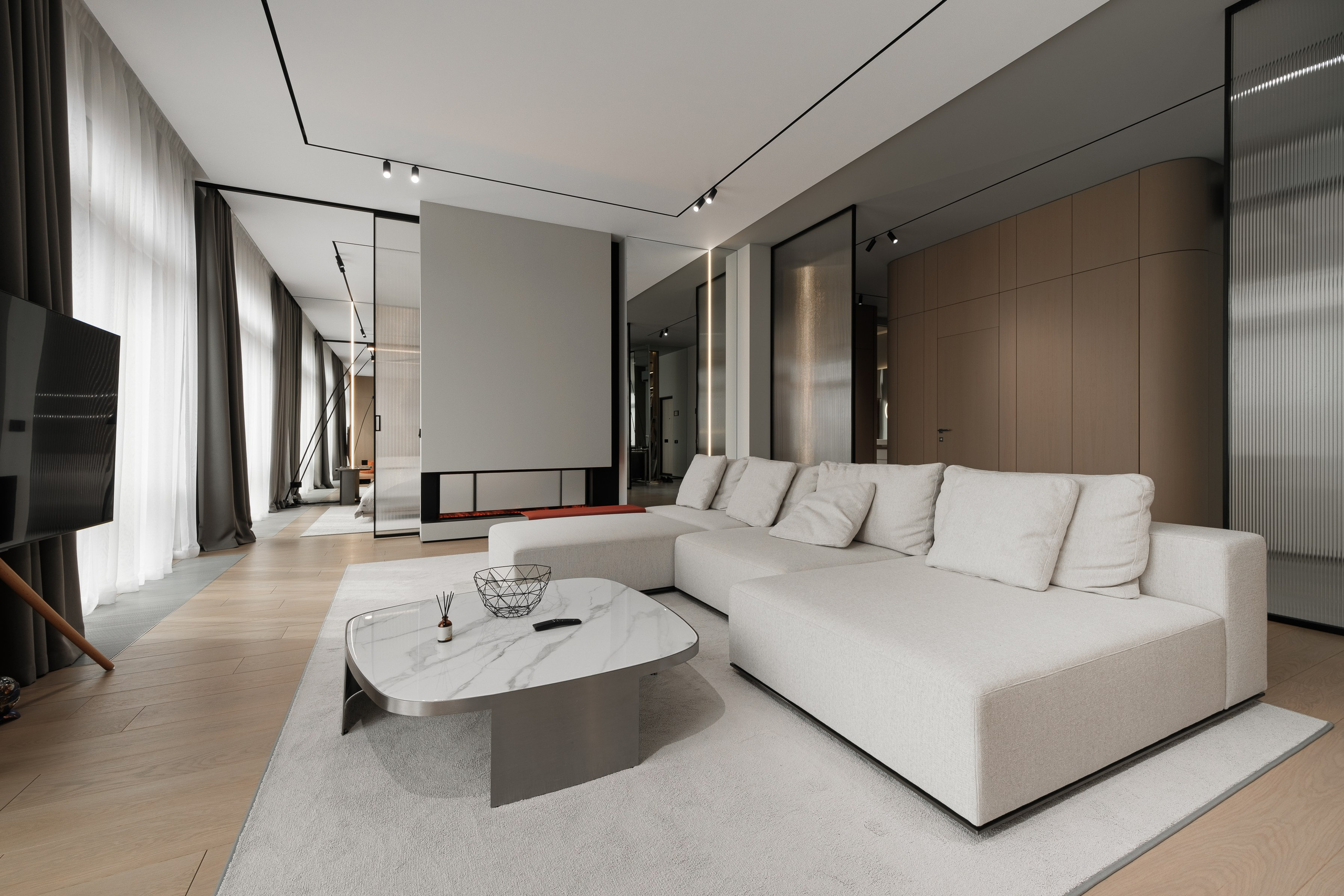 Дизайн квартиры, ЖК Петровская доминанта. Интерьерный фотограф и видеограф в Санкт-Петербурге Вадим Балбашевский