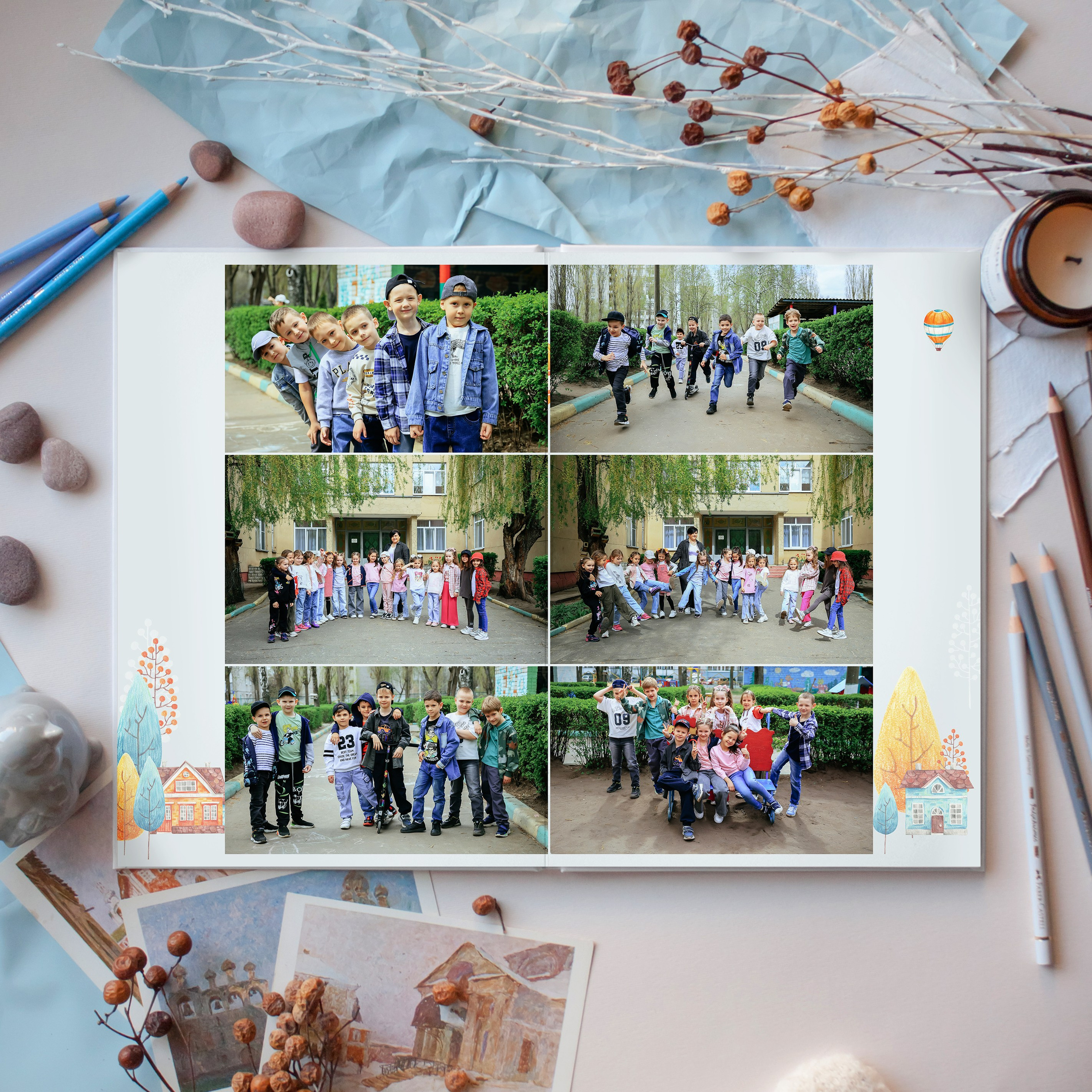 Детский сад 6 разворотов. Фотограф, видеограф