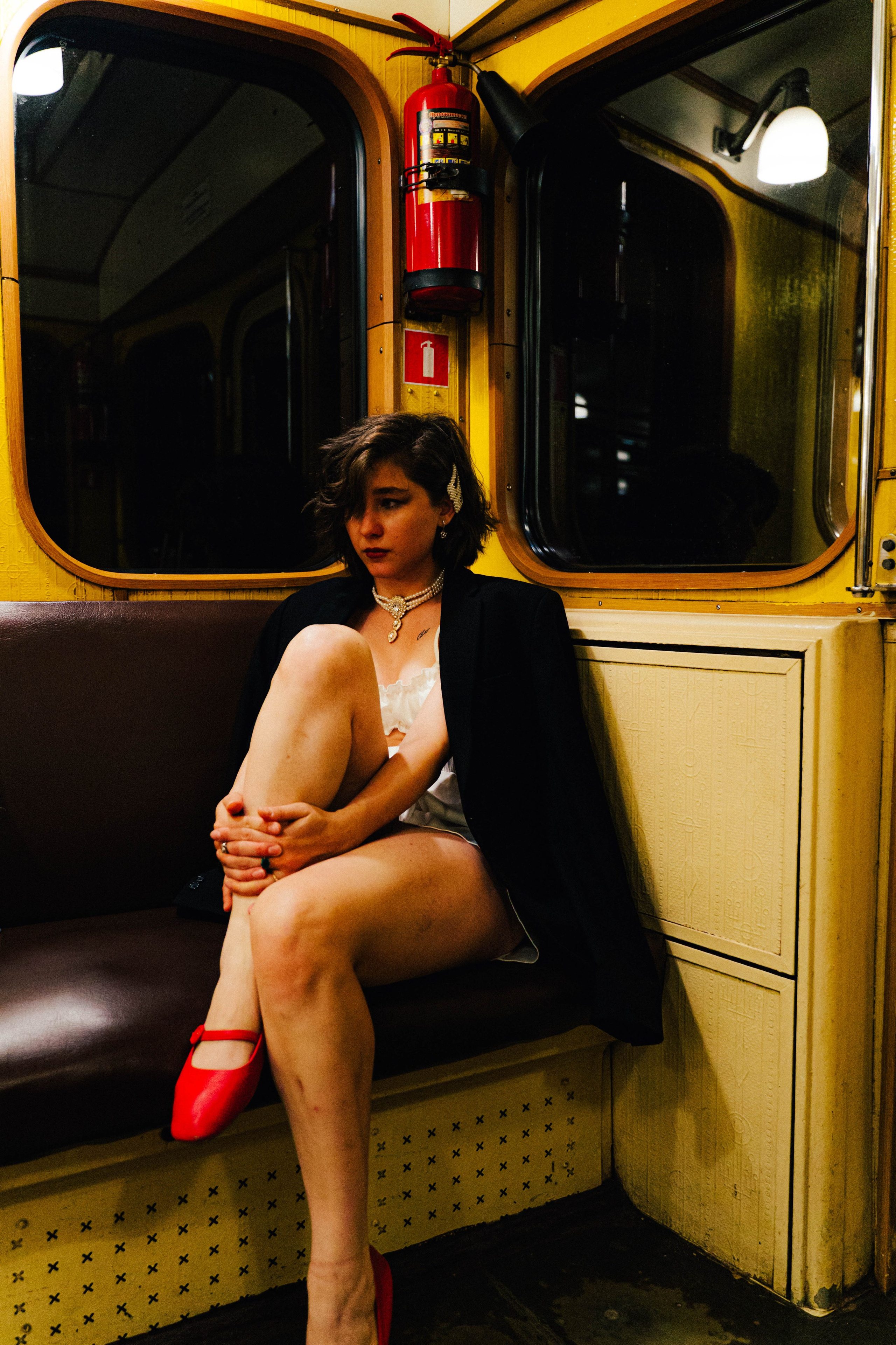 Ночь в метро. Портретный фотограф в Москве Эмиль Халиков