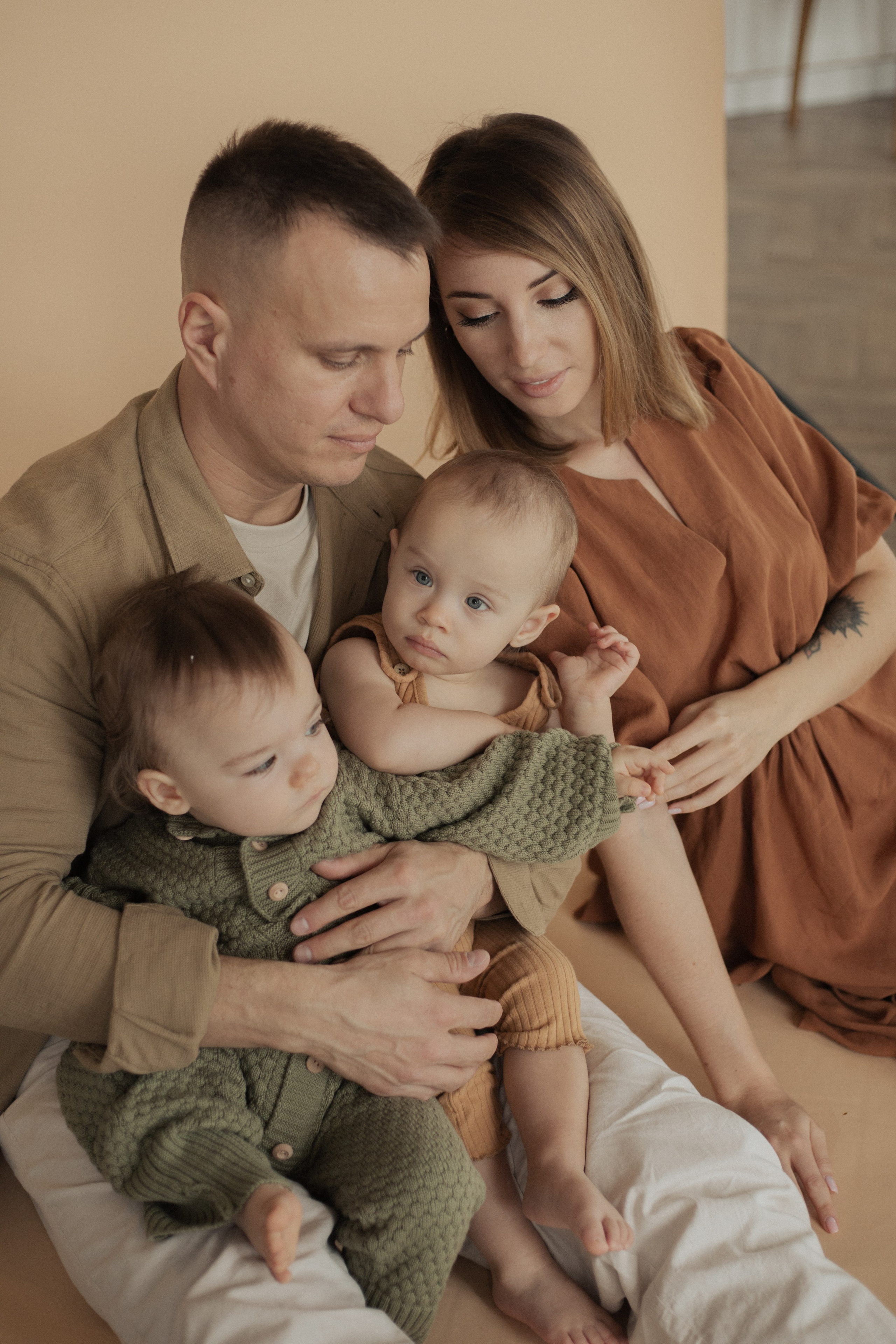 Есения и семья. Семейный фотограф в Ростове-на-Дону Анастасия Рыбина