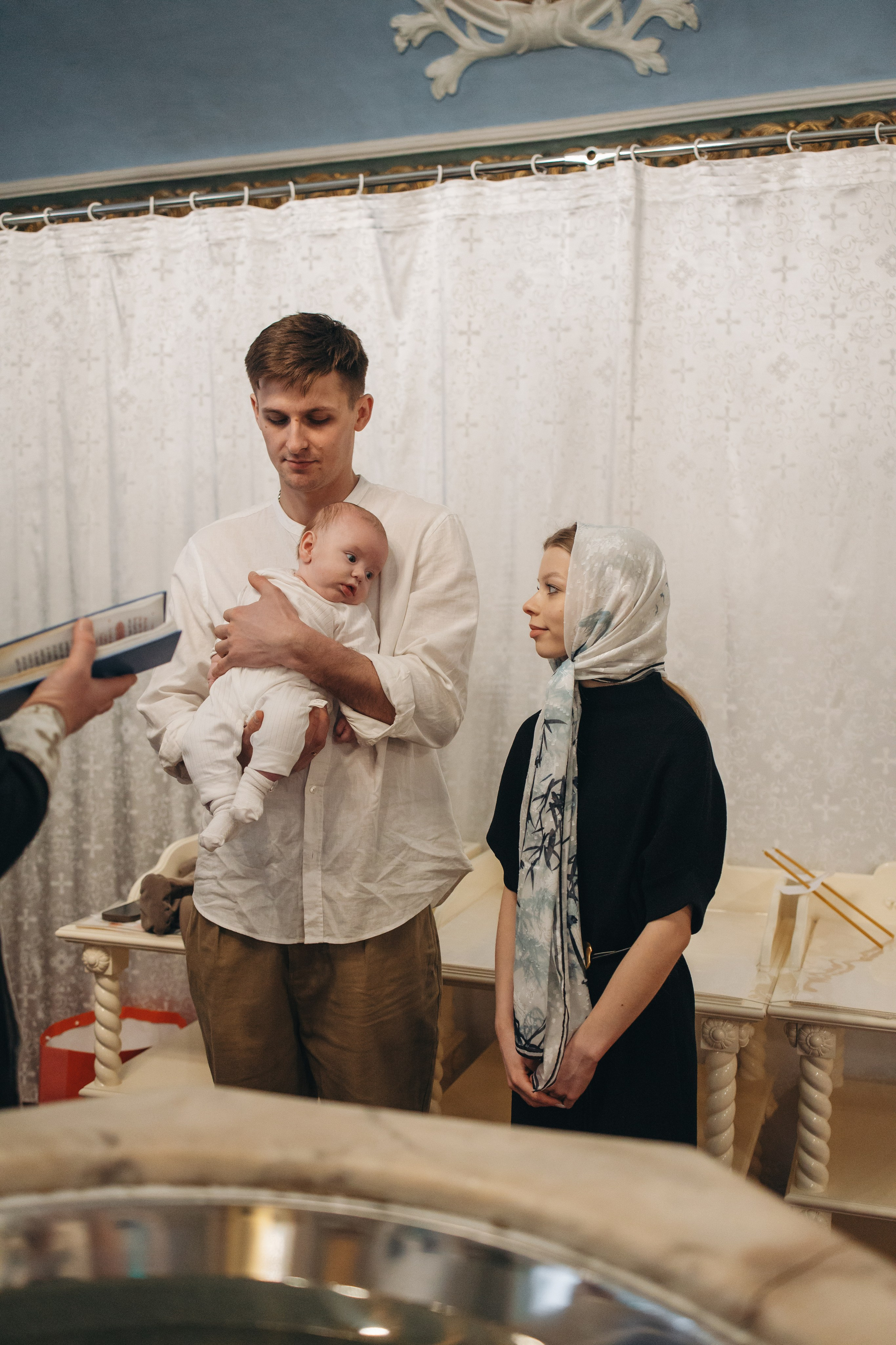 Крещение Михаила. Фотограф Анастасия Бобылева, Москва и Московская область