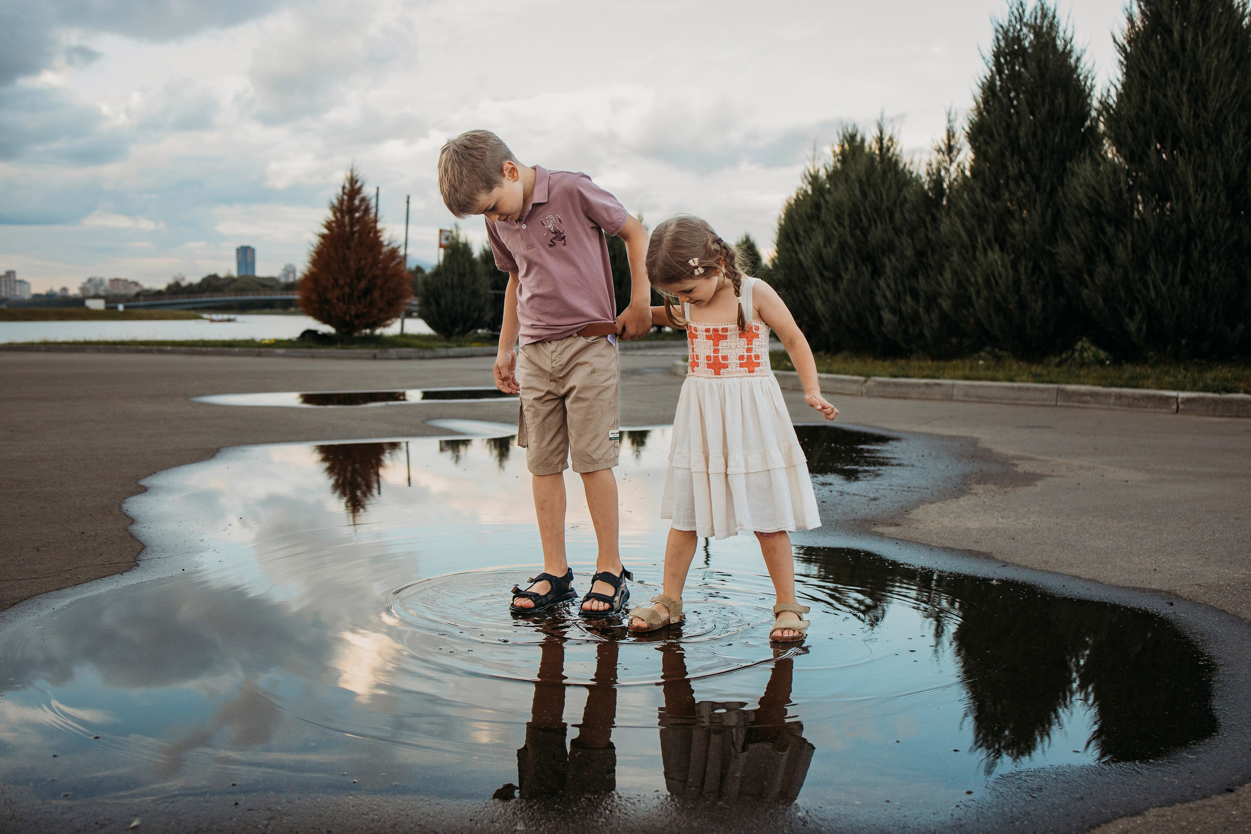 У воды. Семейный фотограф в Москве Ольга Комарова