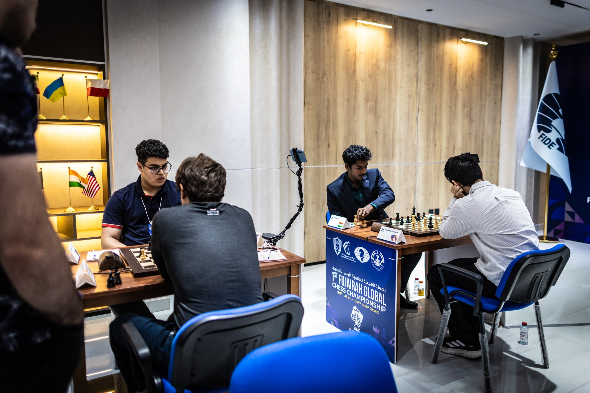 2025.08.29 1st. FUJAIRAH GLOBAL Chess Championship — Round6. Фотограф Анна Штурман (репортажная съёмка любых событий и мероприятий) Anna Shtourman photographer
