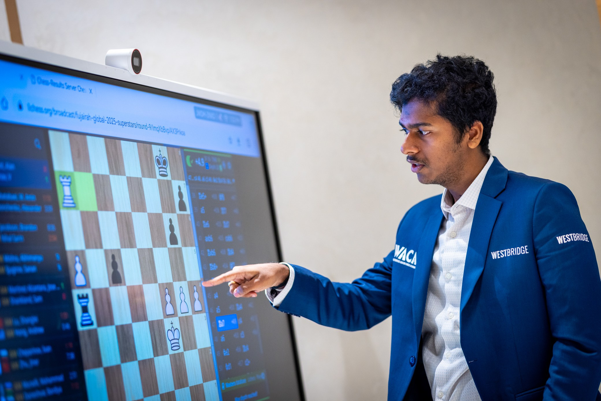 2025.09.01 1st. FUJAIRAH GLOBAL Chess Championship — Round9. Фотограф Анна Штурман (репортажная съёмка любых событий и мероприятий) Anna Shtourman photographer