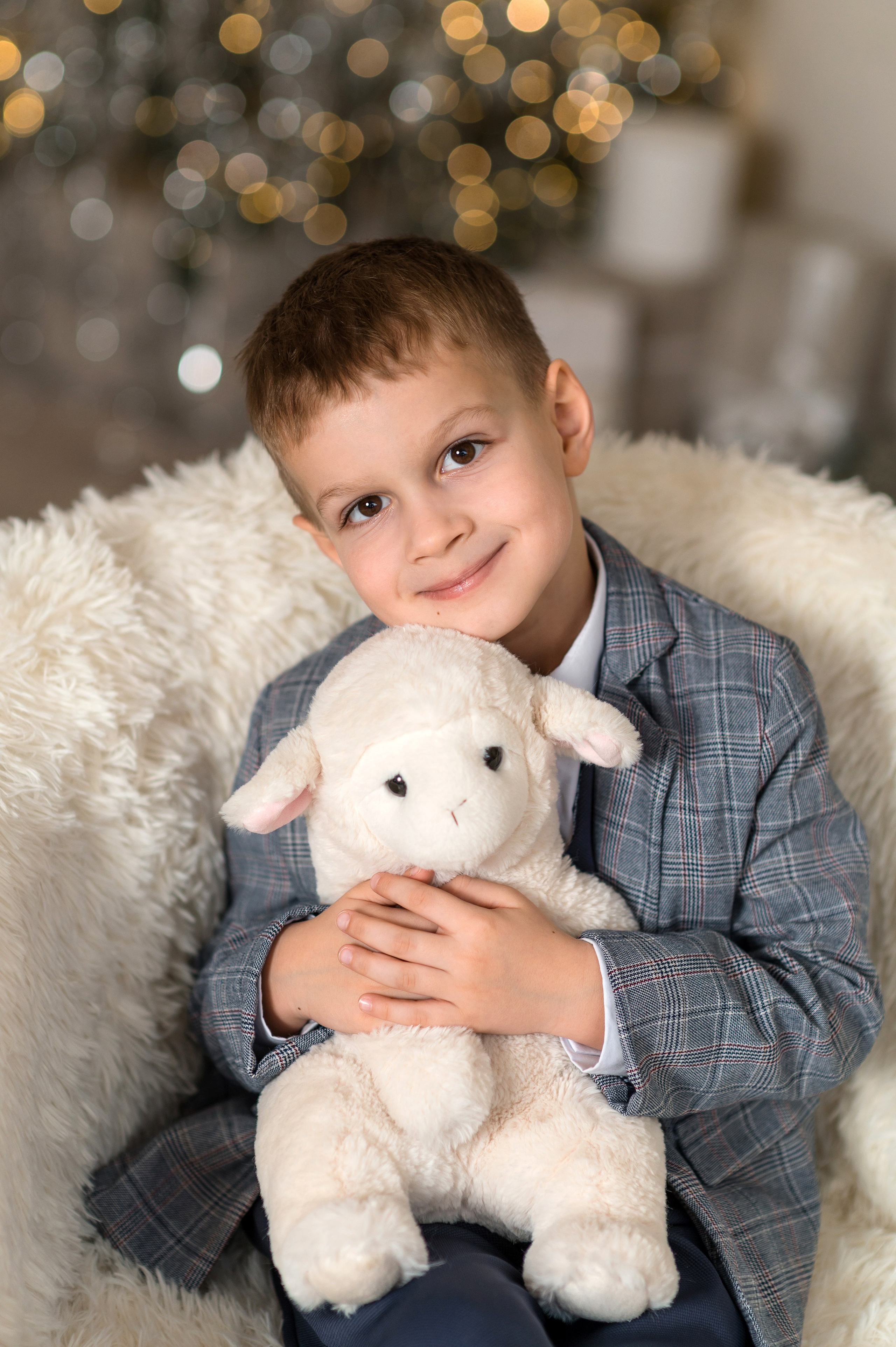 Новогодняя семейная фотосессия