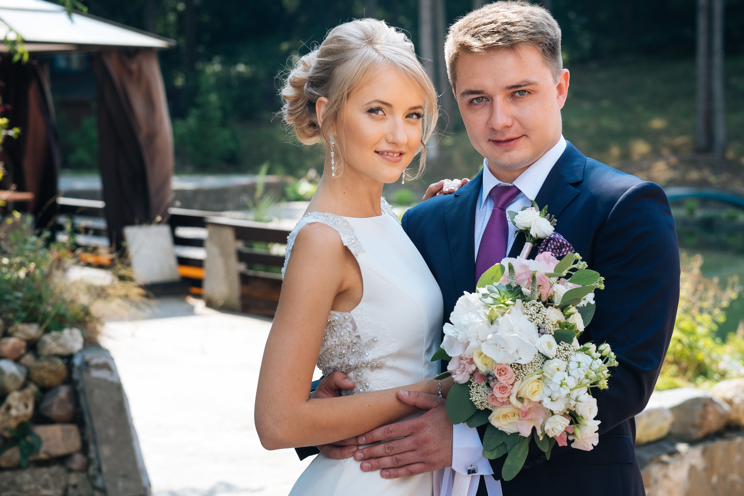 Екатерина и Антон. Свадьба за городом с выездной регистрацией. Александр Чернин. Семейный и событийный фотограф