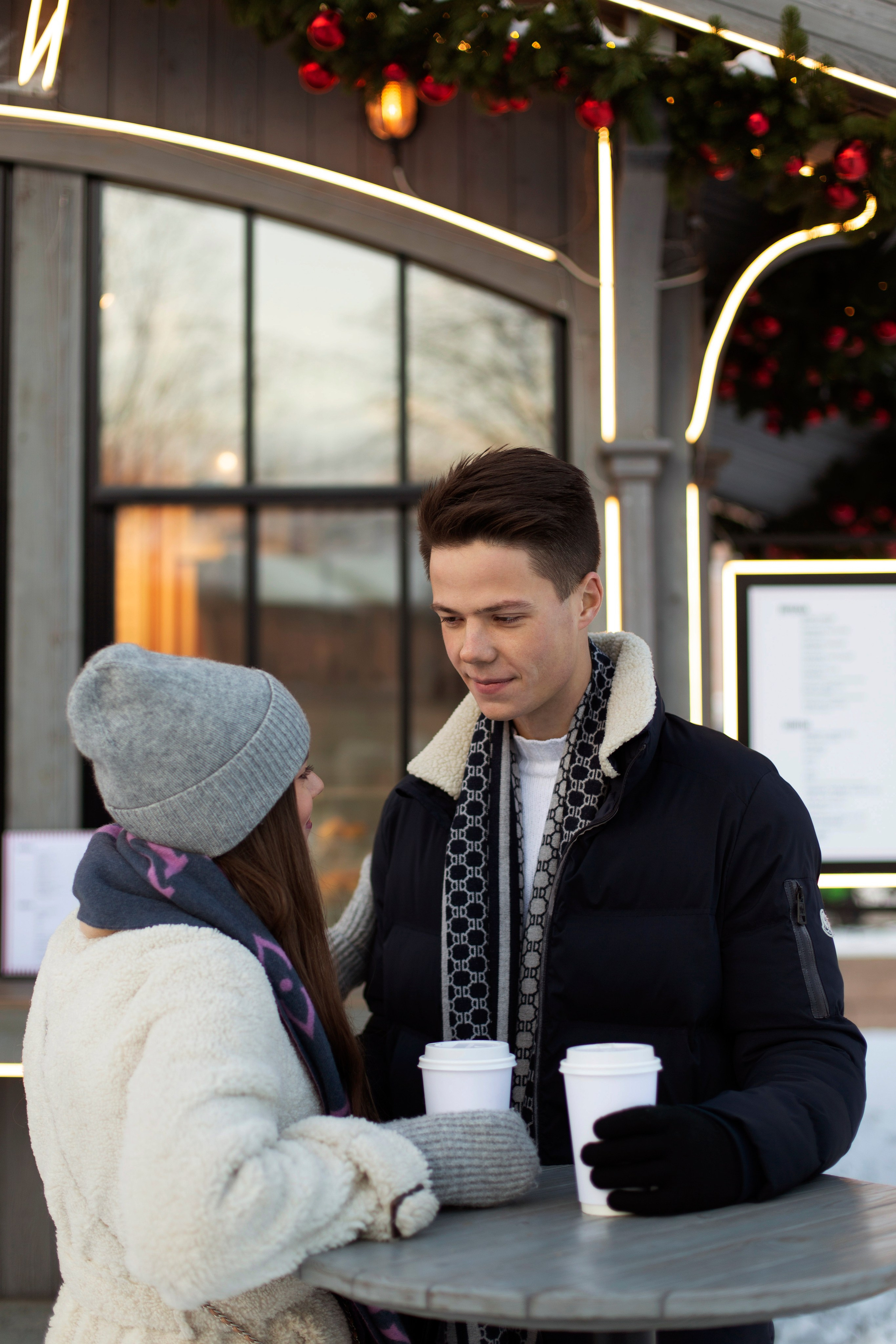 Новогоднее Love-story. Свадебный и портретный фотограф в Санкт-Петербурге Надежда Чечулина