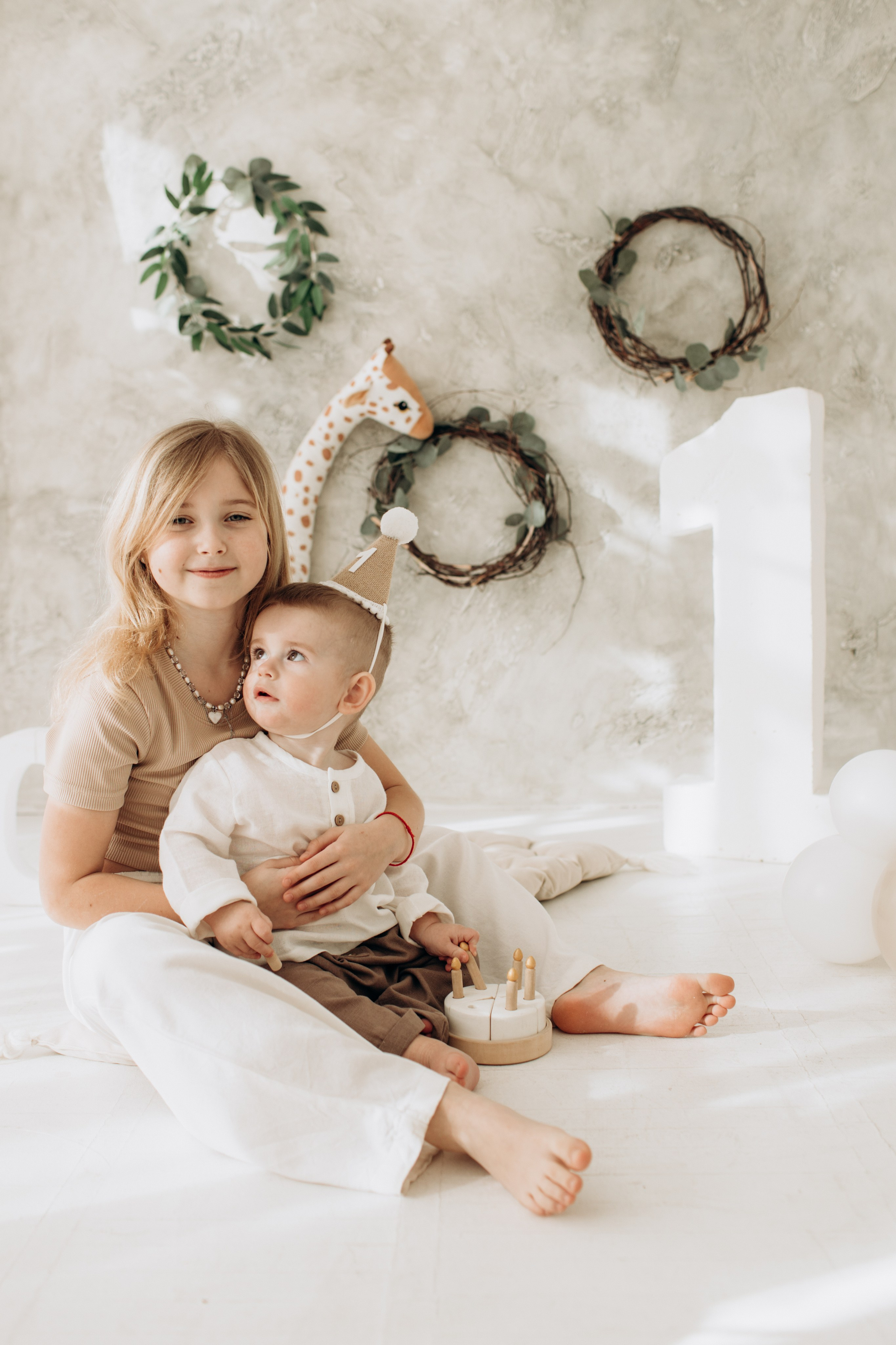 Годик стандарт. Newborn Фотограф в Твери