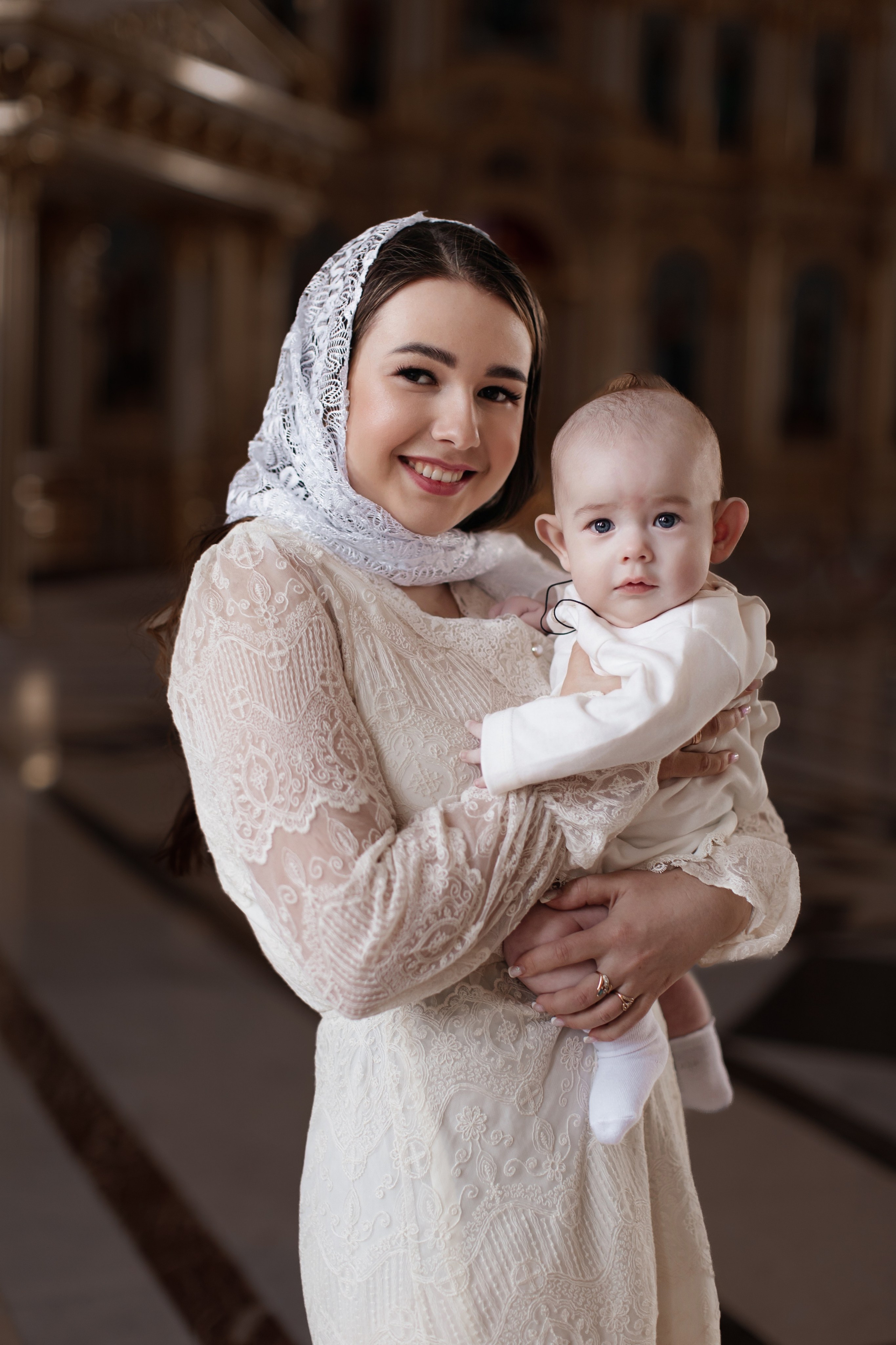 Таинство Крещения. Фотограф Лиана Артемова в Пензе