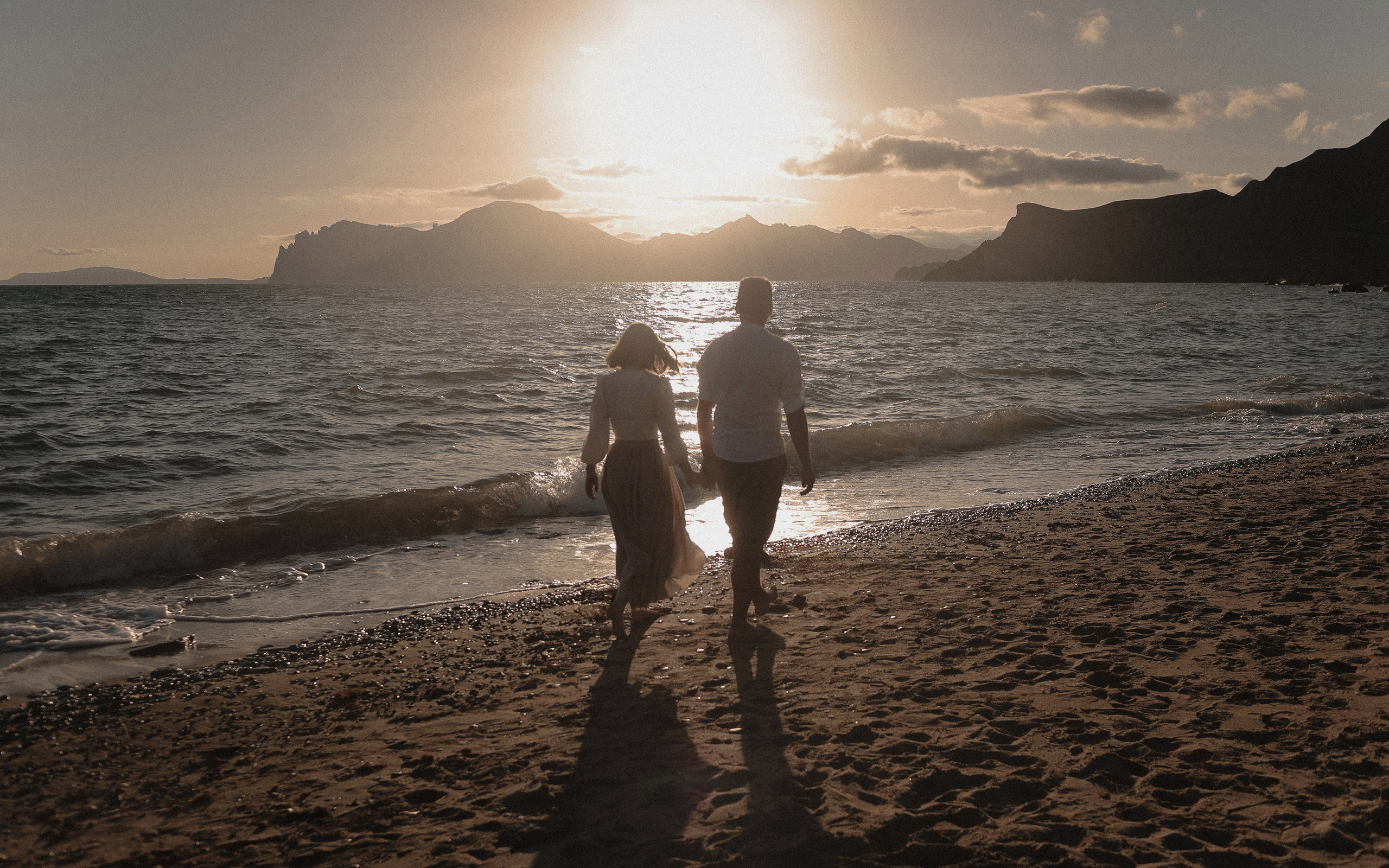 Прогулка на закате 