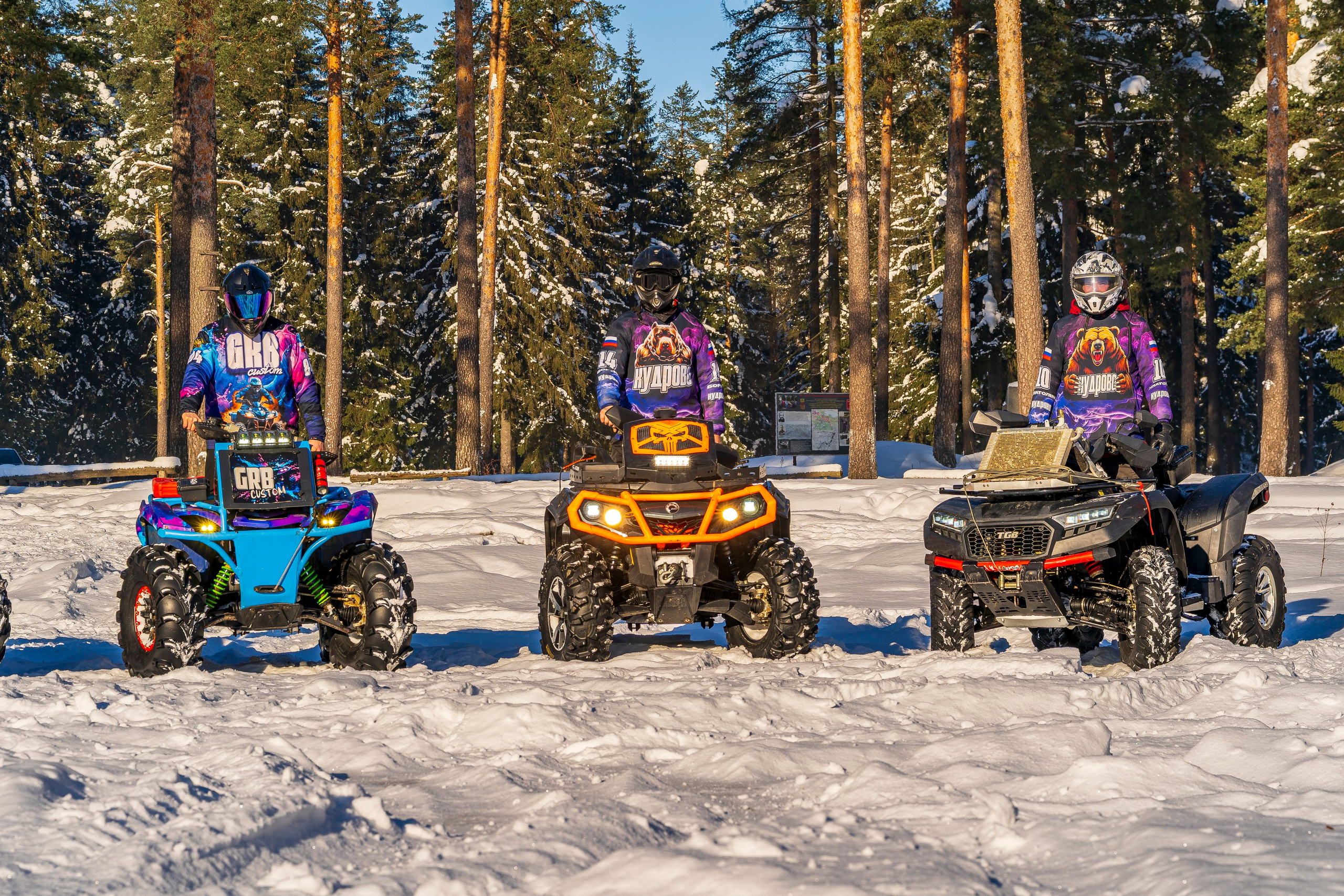 Кудрово ATV. Графический дизайнер Илья Левченко